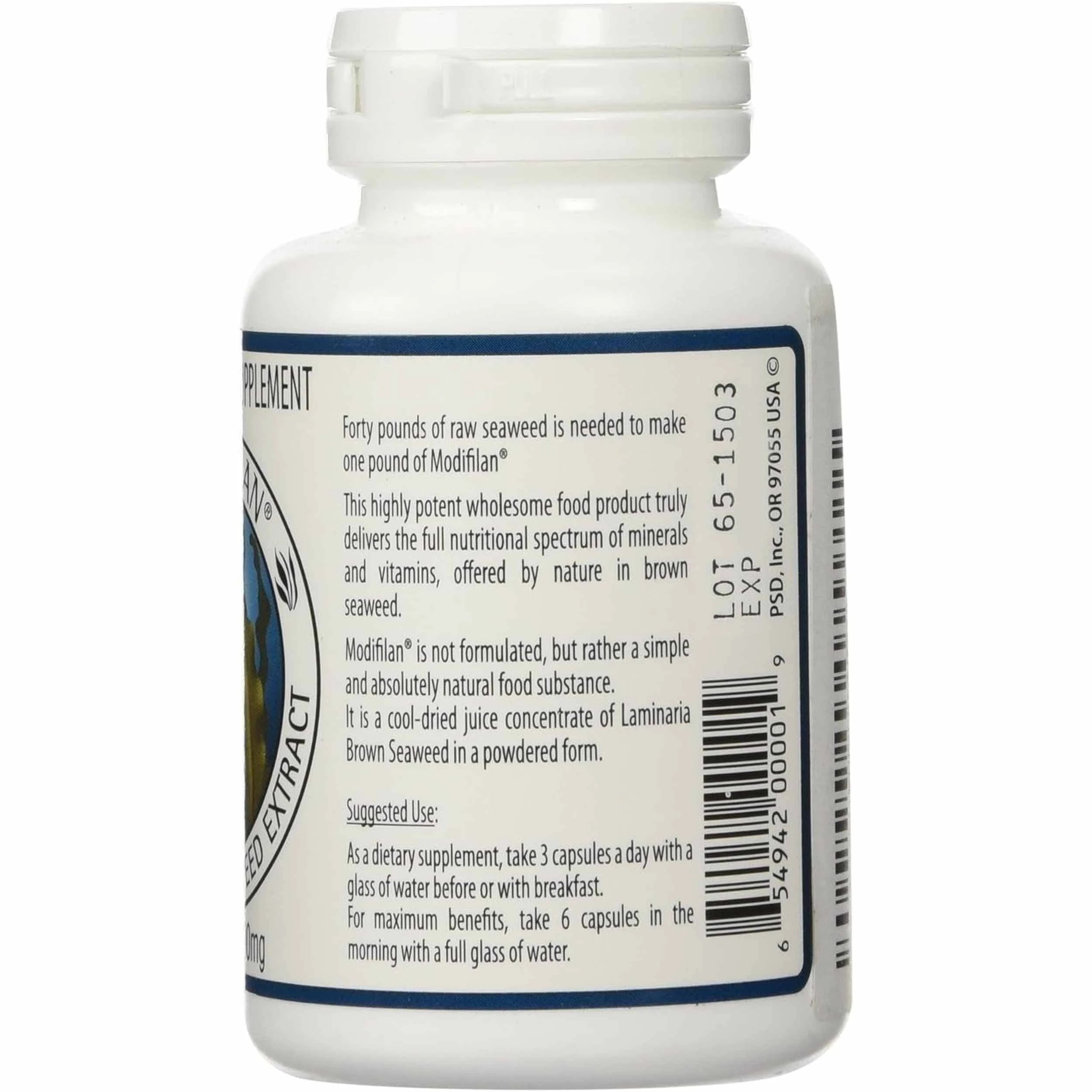 2 Modifilan Pure Brown Seaweed Extract 500mg 90c, 2 of 3