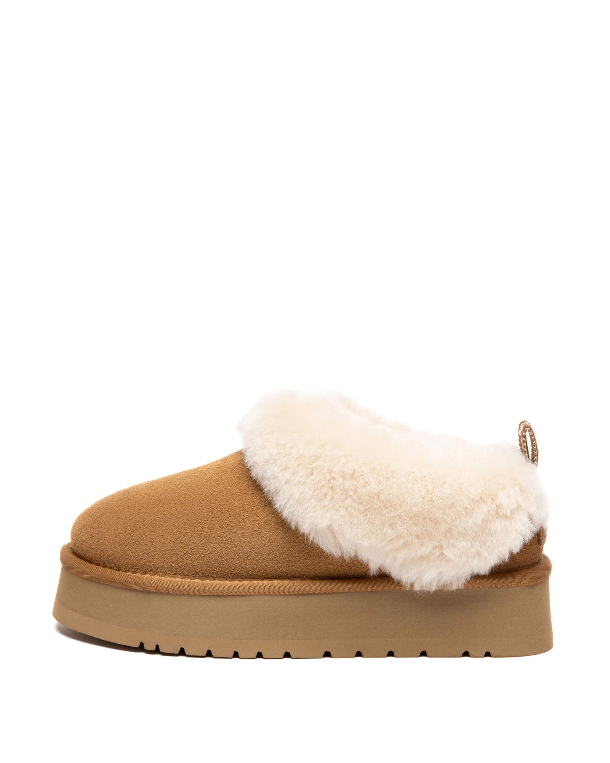 4 Australian Shepherd UGG Womens Glacial Slippers CHESTNUT/BROWN, 4 of 5