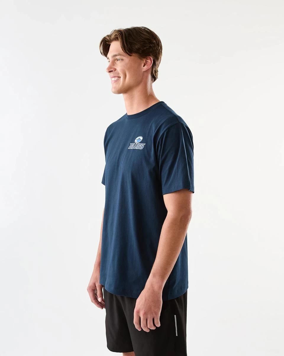 2 Official Super Rugby Adult Jersey T-shirt Blues, 2 of 8