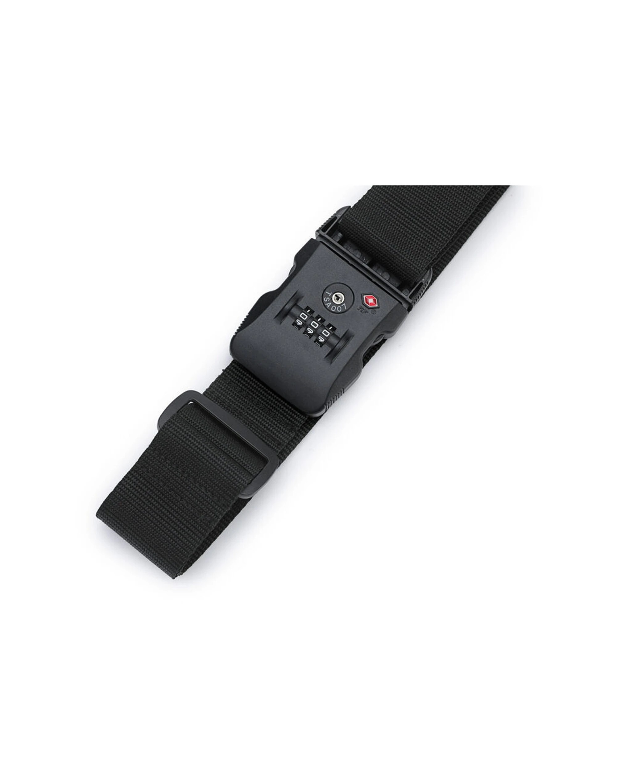 2 Tosca Travel Luggage Suitcase Strap With TSA Lock - Black, 2 of 2