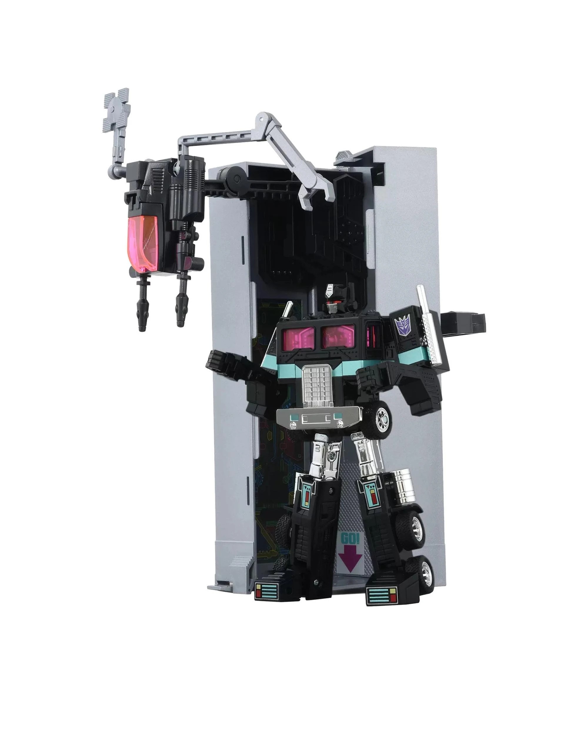 6 Transformers Takara Tomy Missing Link C-01N Nemesis Prime Action Figure, 6 of 9