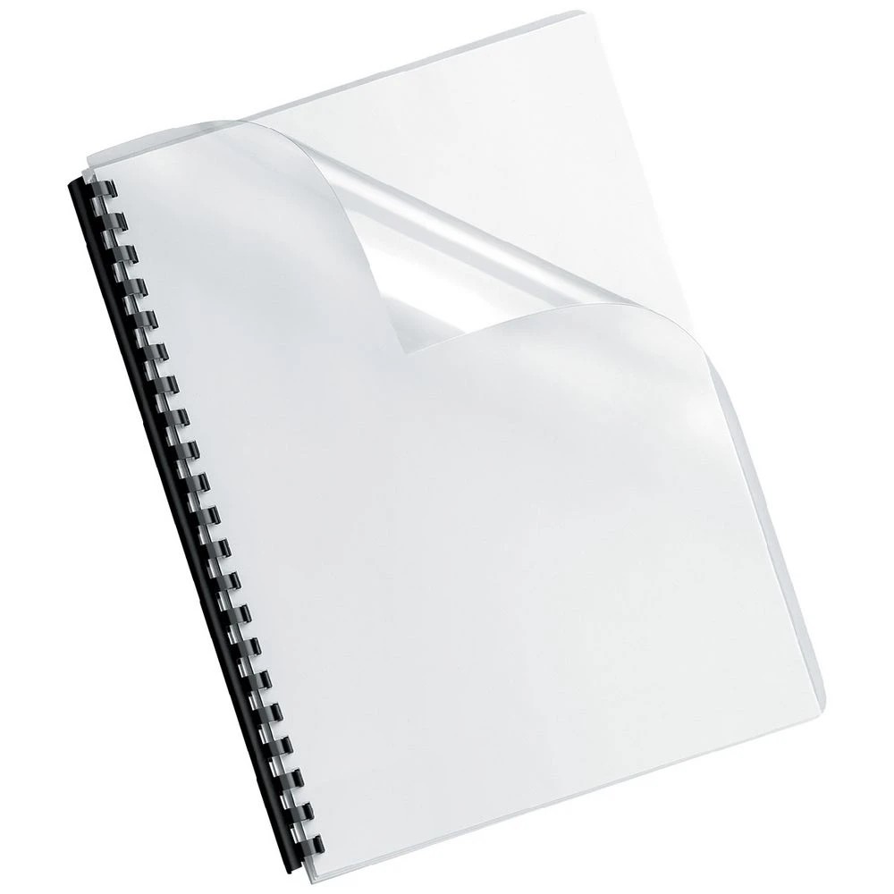 2 Fellowes Binding Covers A4 200 Microns Clear 100 Pack, 2 of 2