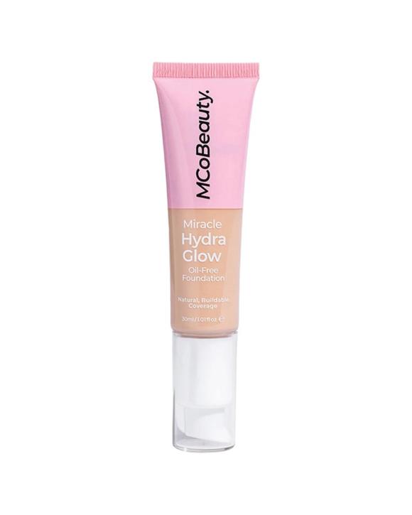 MCoBeauty Miracle Hydro Glow Foundation 30ml Hydrating Nourishing Formula Medium Beige