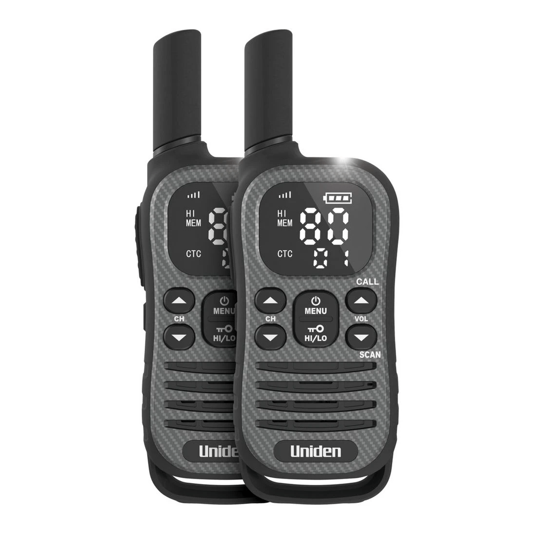 1 Uniden UH620 Max 2 Way UHF Radio 2 Pack, 1 of 8