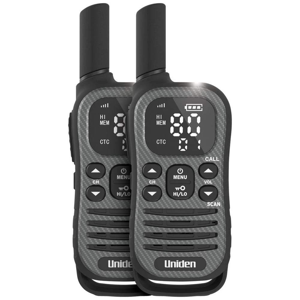 1 Uniden UH620 Max 2 Way UHF Radio 2 Pack, 1 of 8