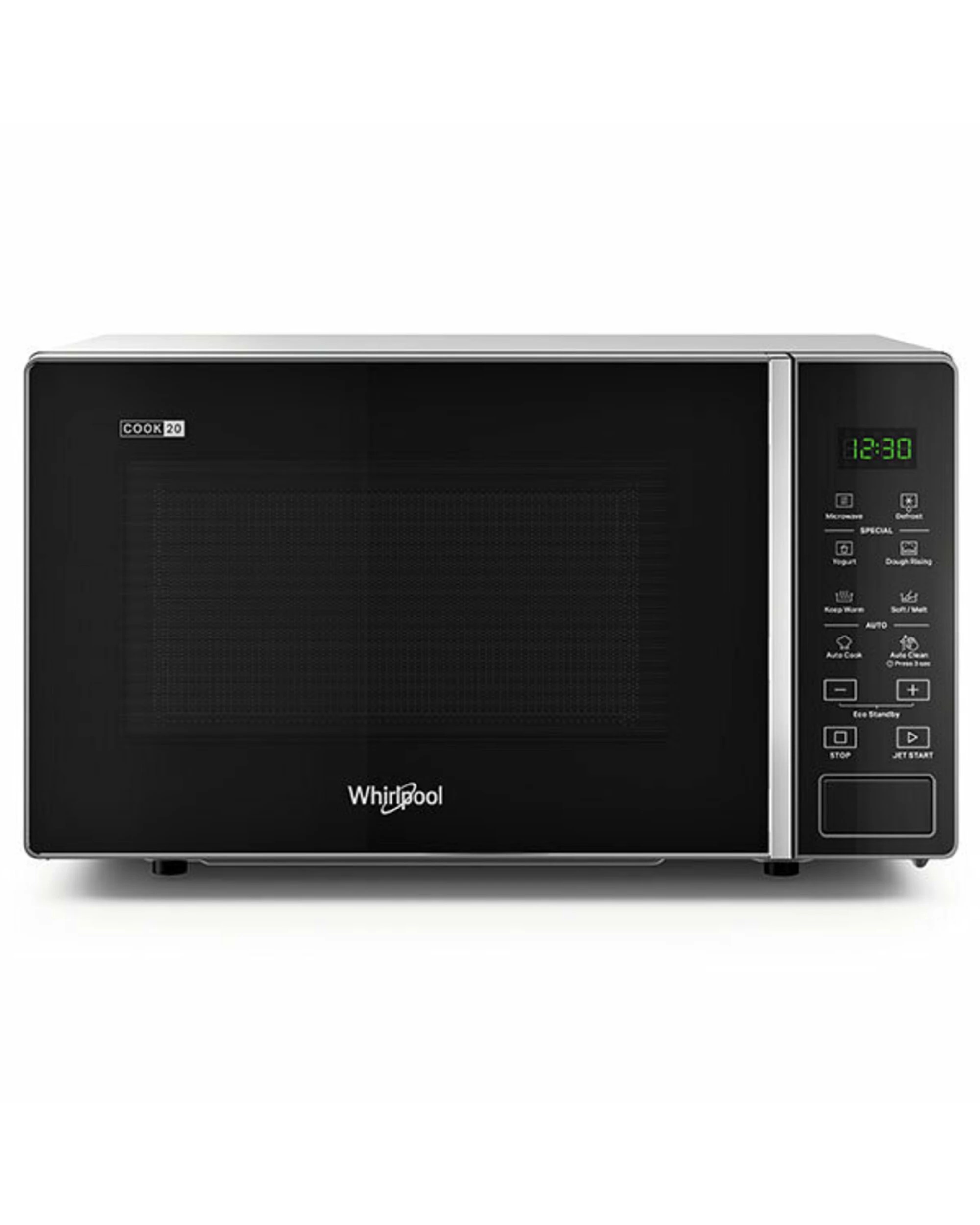 1 Whirlpool 20L Solo Freestanding Microwave Oven Black, 1 of 5