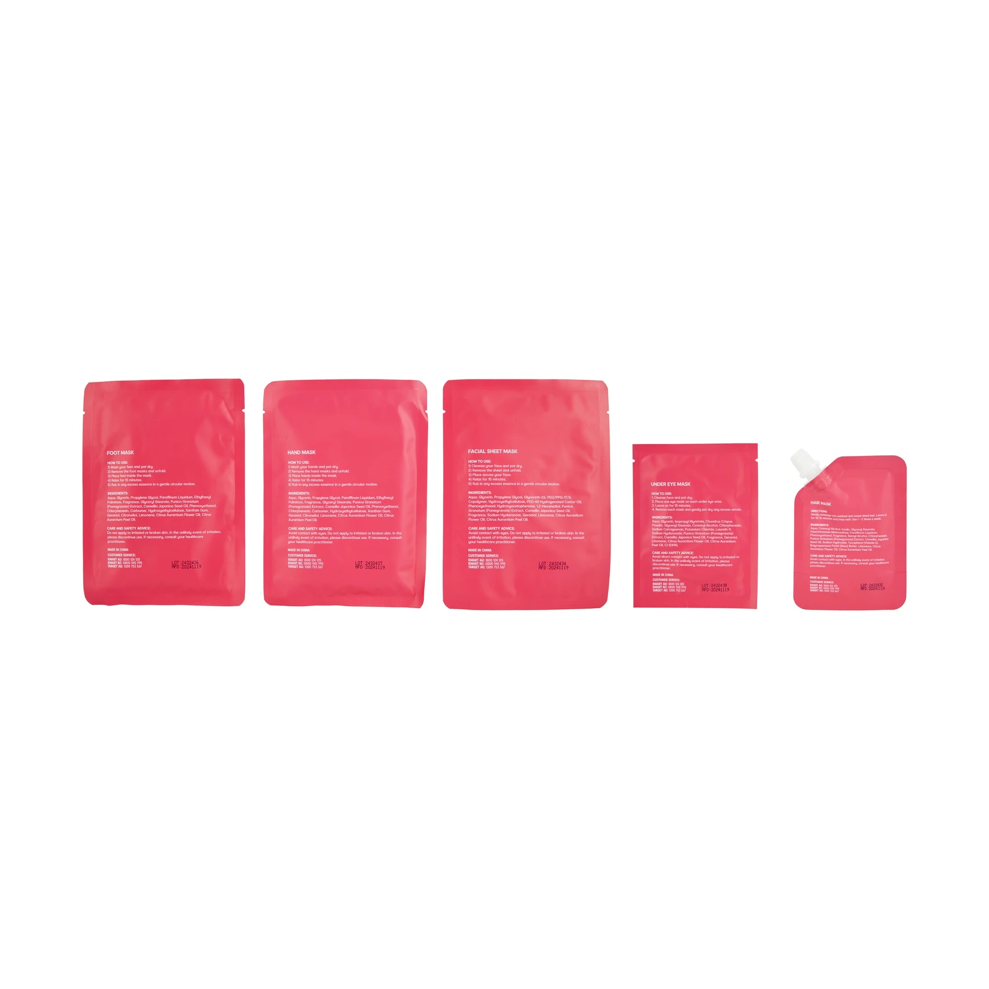 3 OXX Skincare 15-Minute Rescue Kit - Pomegranate Extract and Camellia Oil, 3 of 5