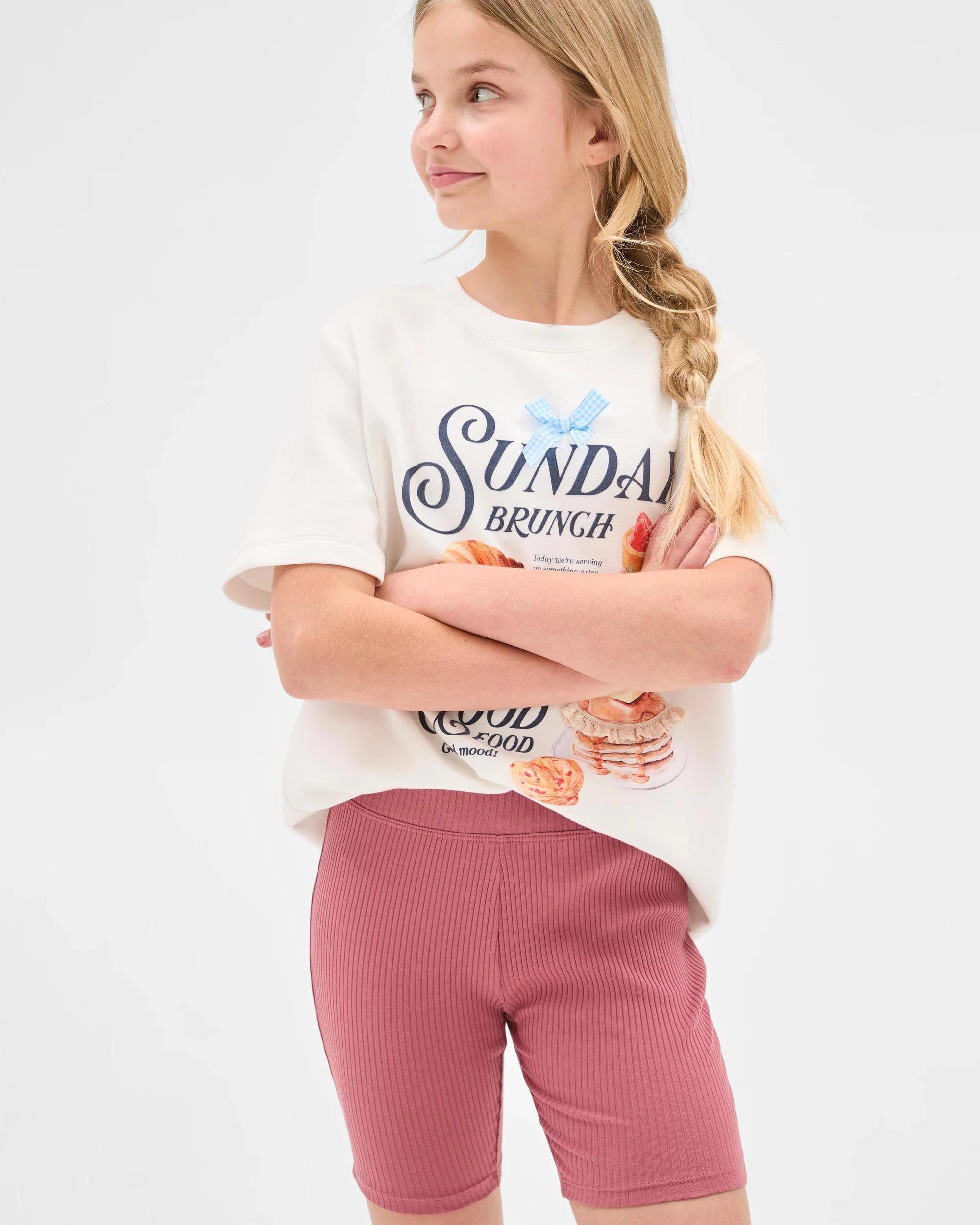 2 Target Australian Cotton Rib Bike Short WINE, 2 of 6