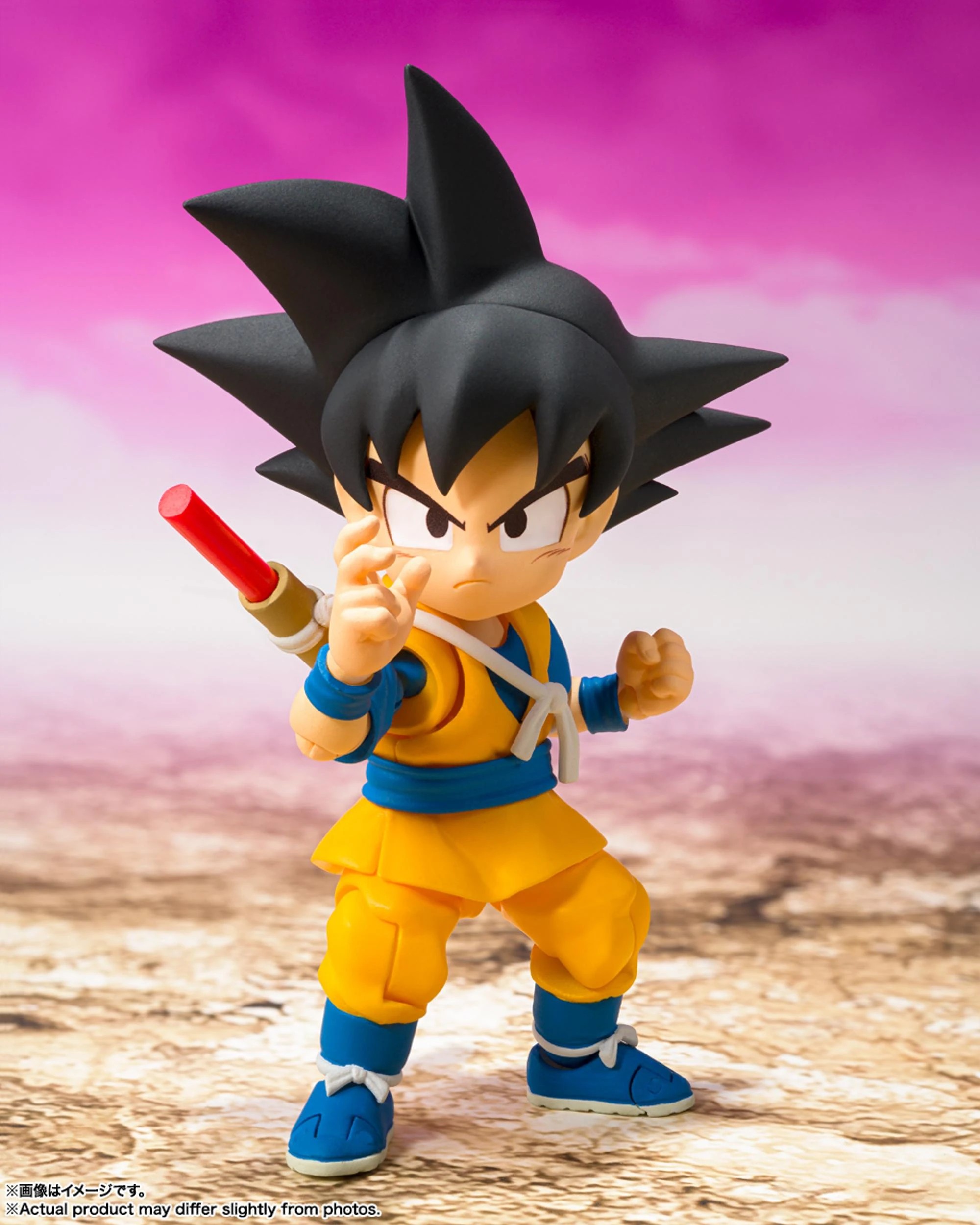 6 Tamashii Nations S.H. Figuarts Dragon Ball Daima Son Goku Mini Figure, 6 of 7