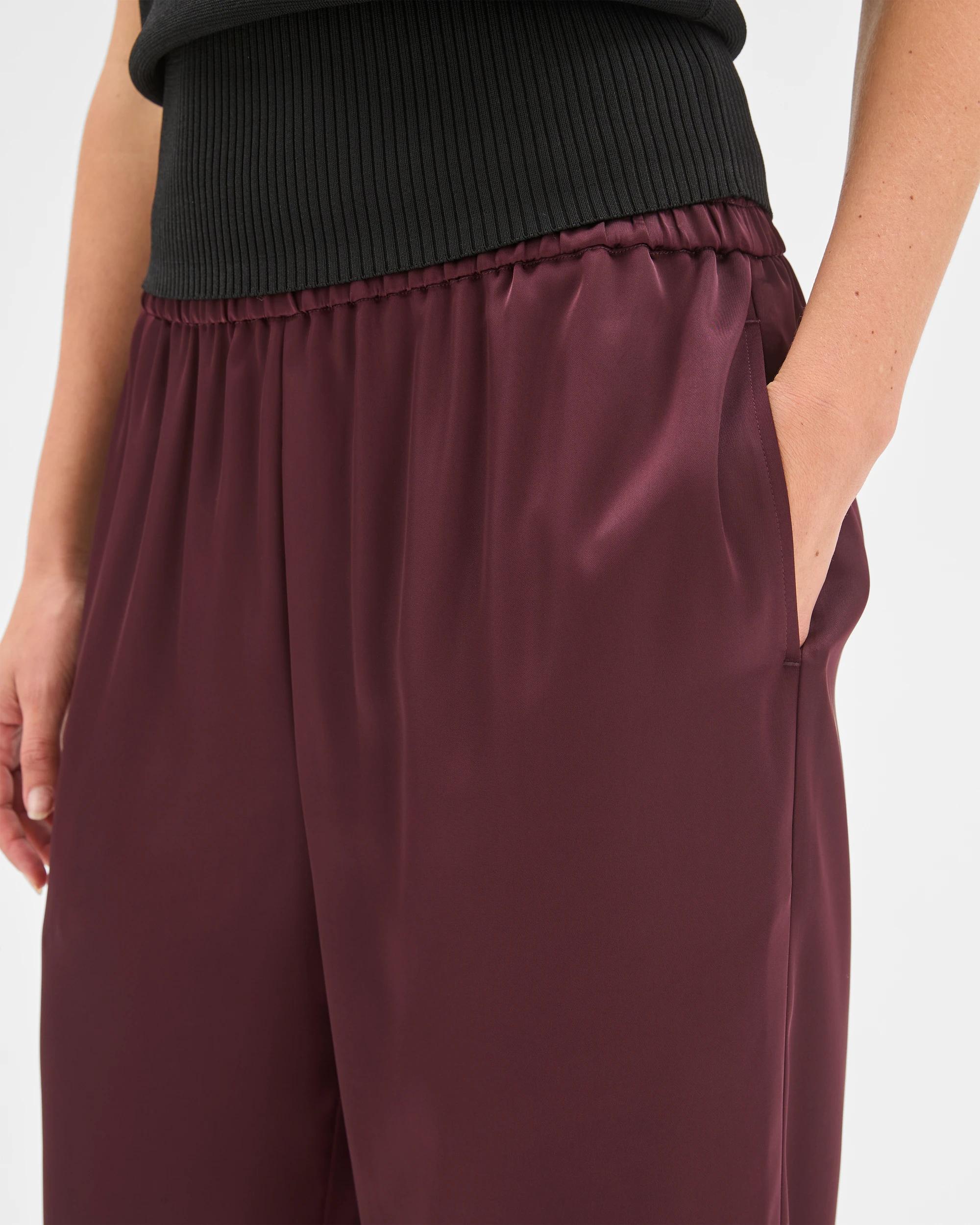 6 Preview Satin Pants PINOT, 6 of 7