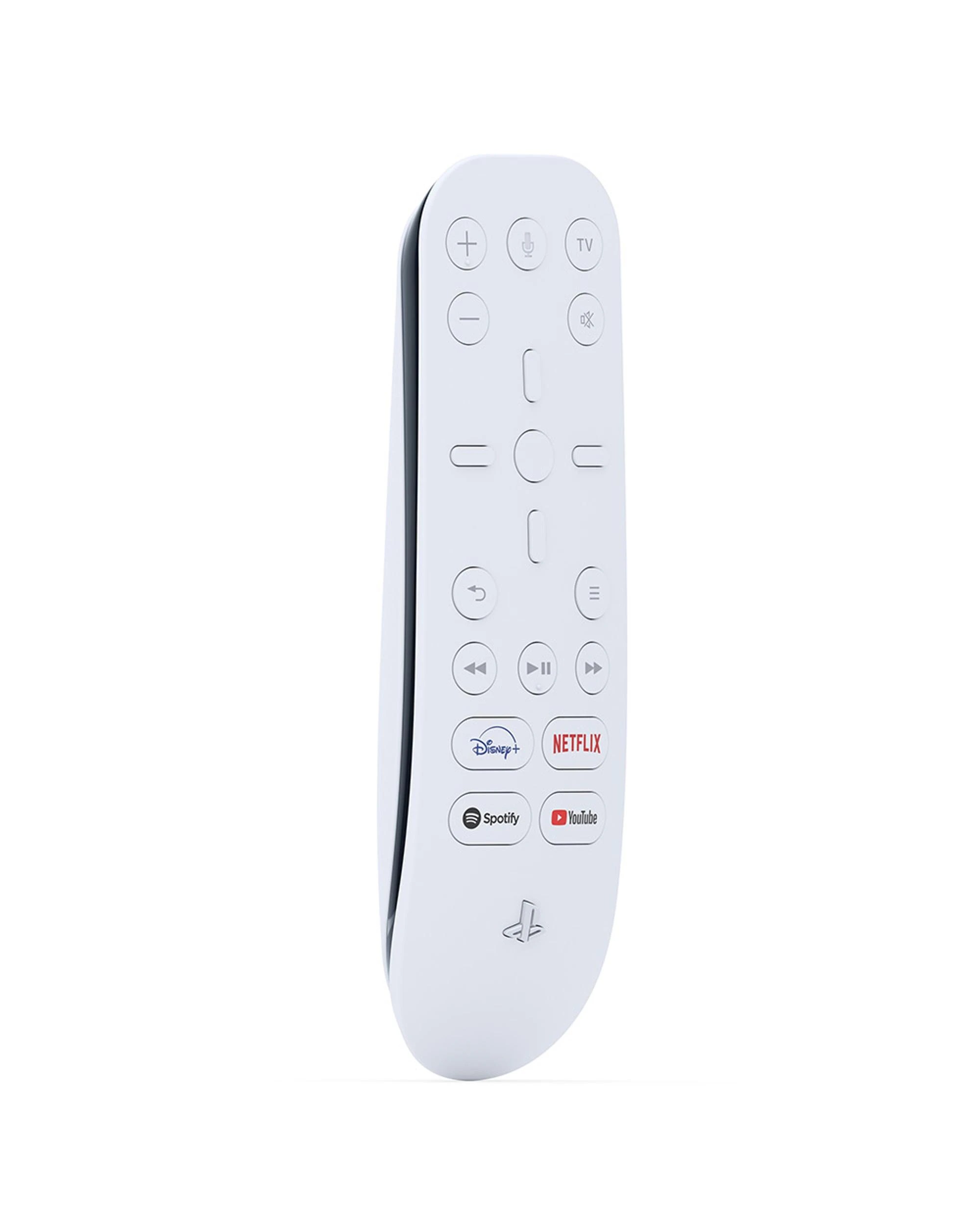 2 PlayStation 5 Media Remote - White, 2 of 3