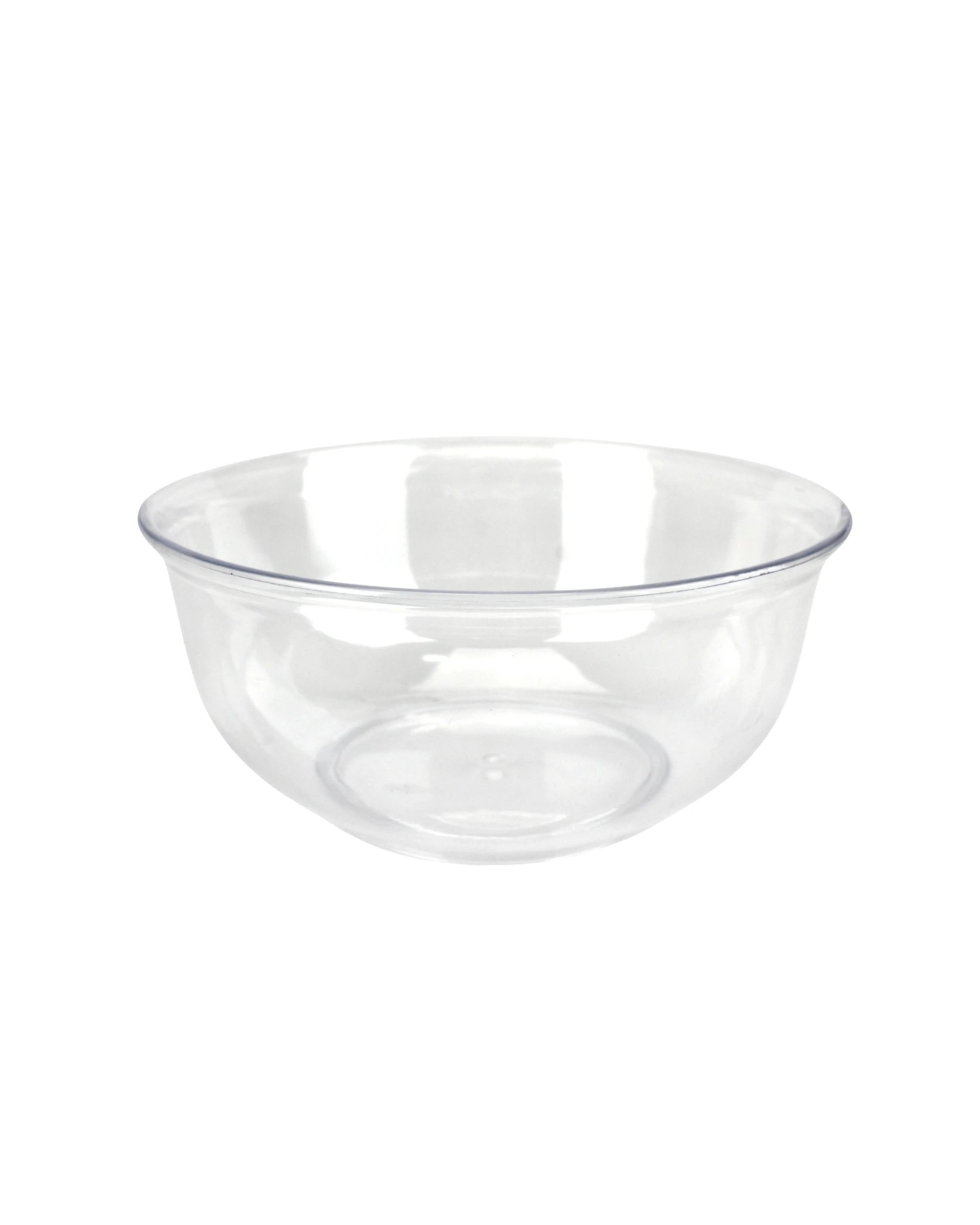 2 Party Maker Round Snack Bowls 10cm Pack of 5 - Clear, 2 of 5