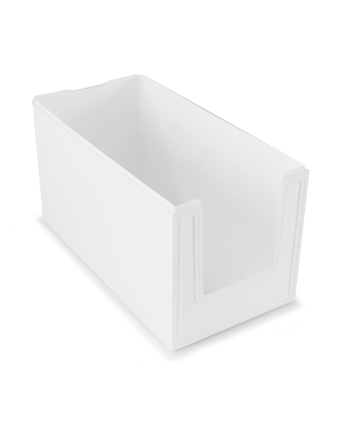 7 15L Modular Open Front Stackable Bin - White, 7 of 10
