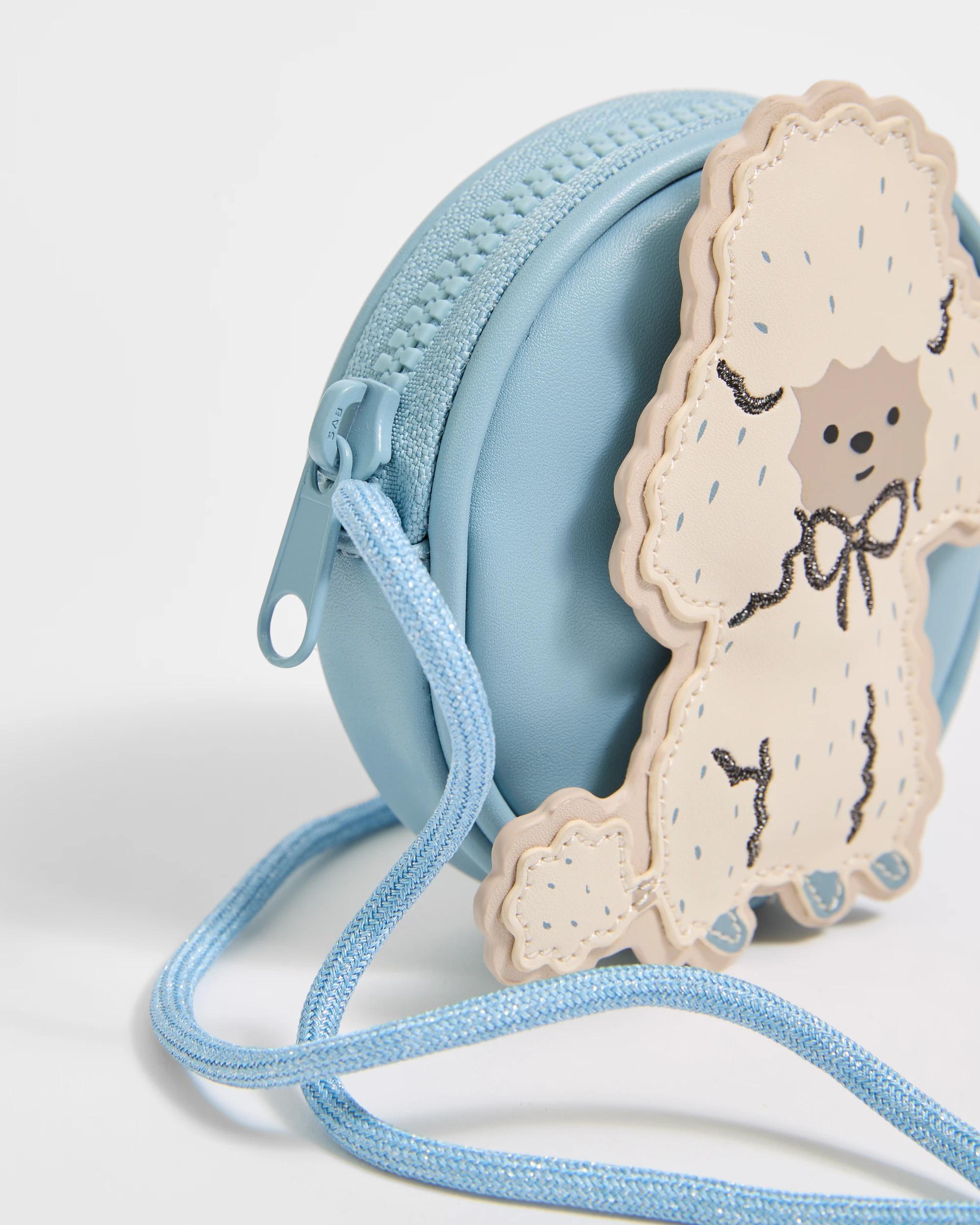 2 Target Kids Mini Poodle Crossbody Bag BLUE, 2 of 2