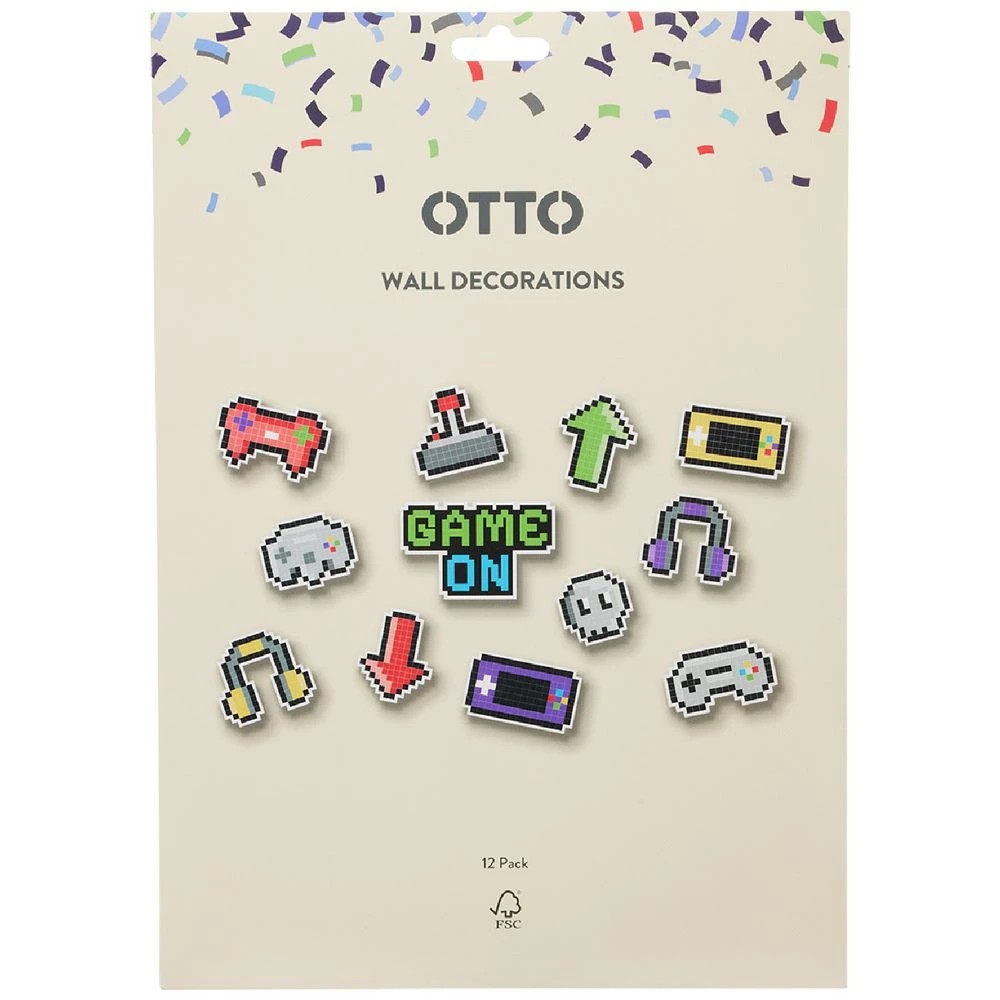 2 Otto Gamer Wall Decorations, 2 of 4