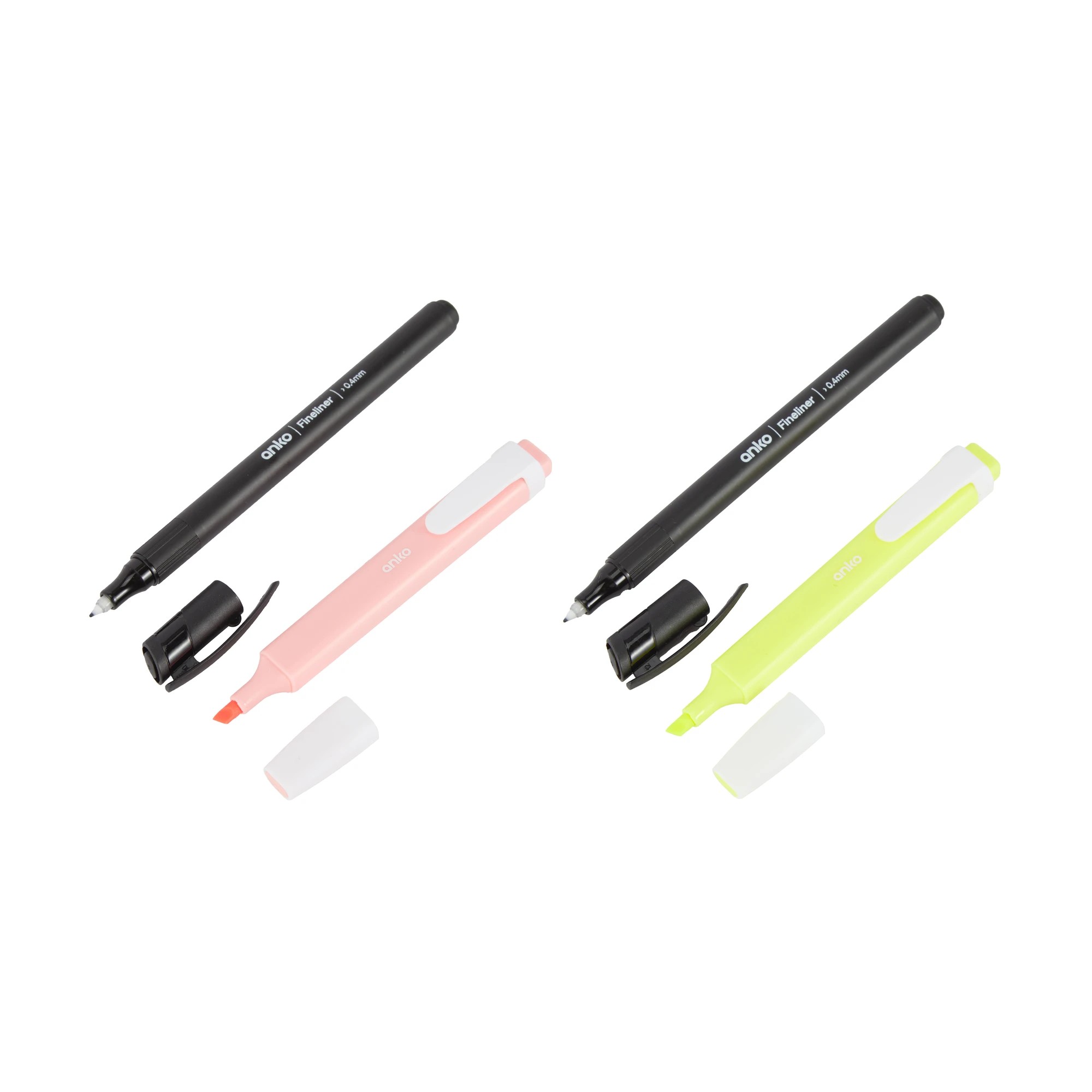 6 3 Pack Notebook Pen Pouch Kit - Assorted, 6 of 9