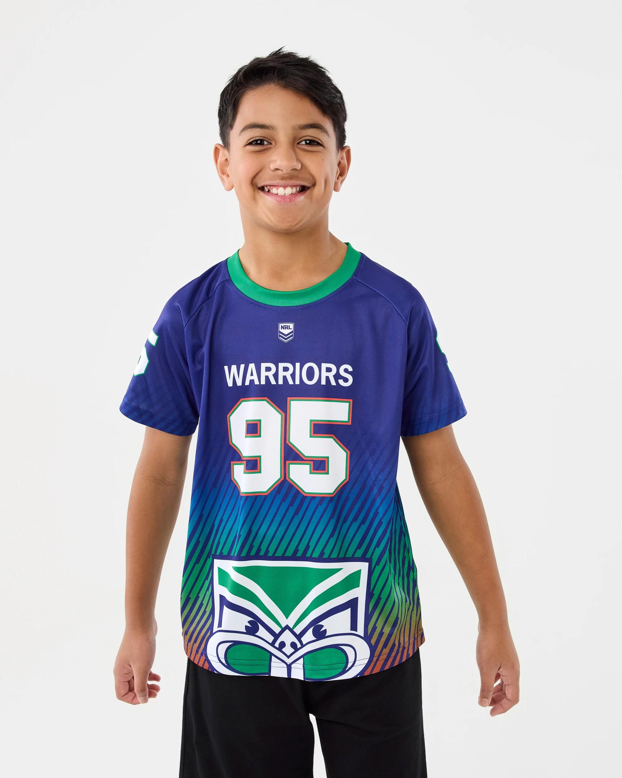 1 NRL Kids Training T-shirt Warriors, 1 of 8