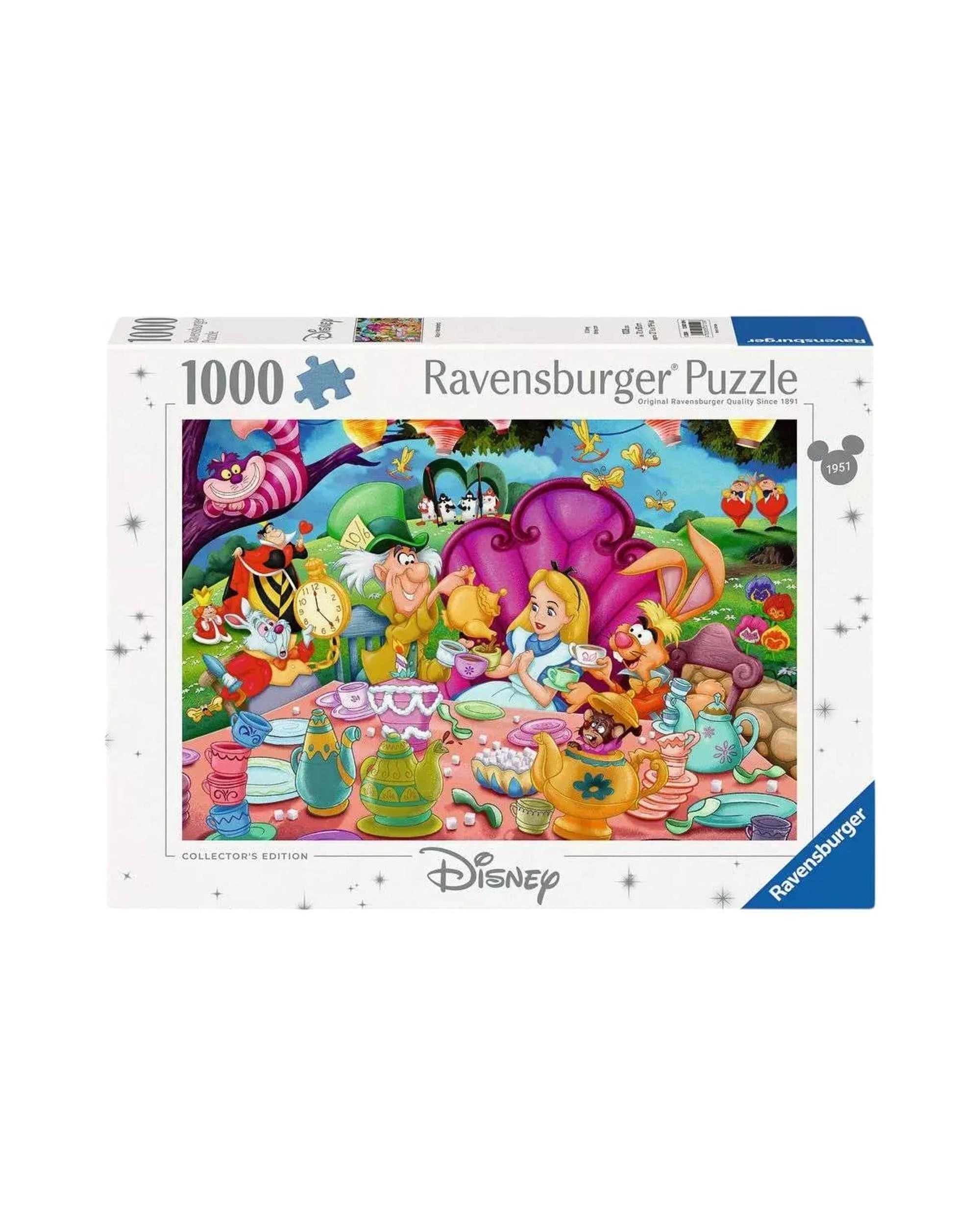1 Ravensburger Disney Collectors 2 Alice in Wonderland 1951 1000 Piece Puzzle, 1 of 5