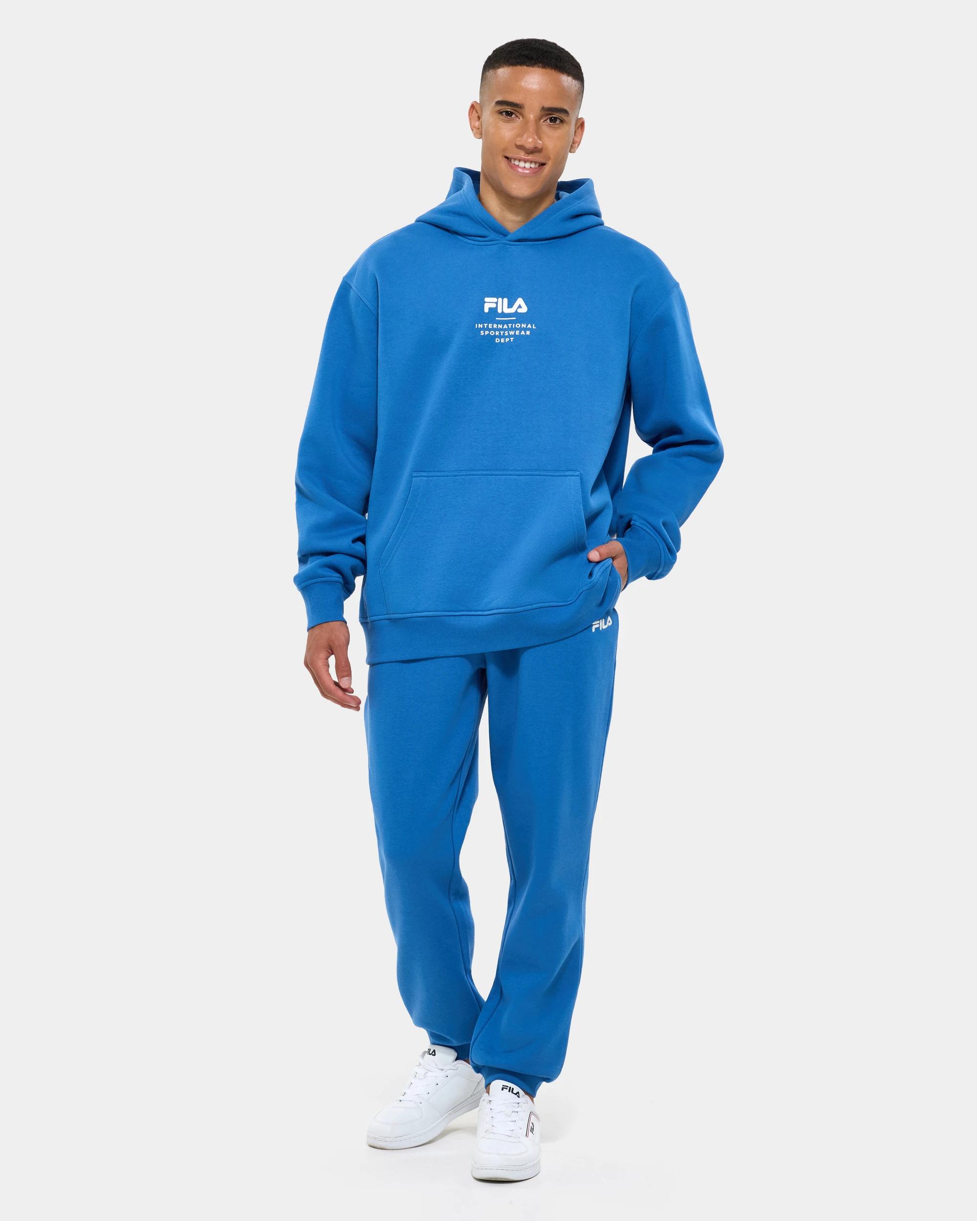 2 Fila Heavyweight Graphic Hoodie BLUE, 2 of 7