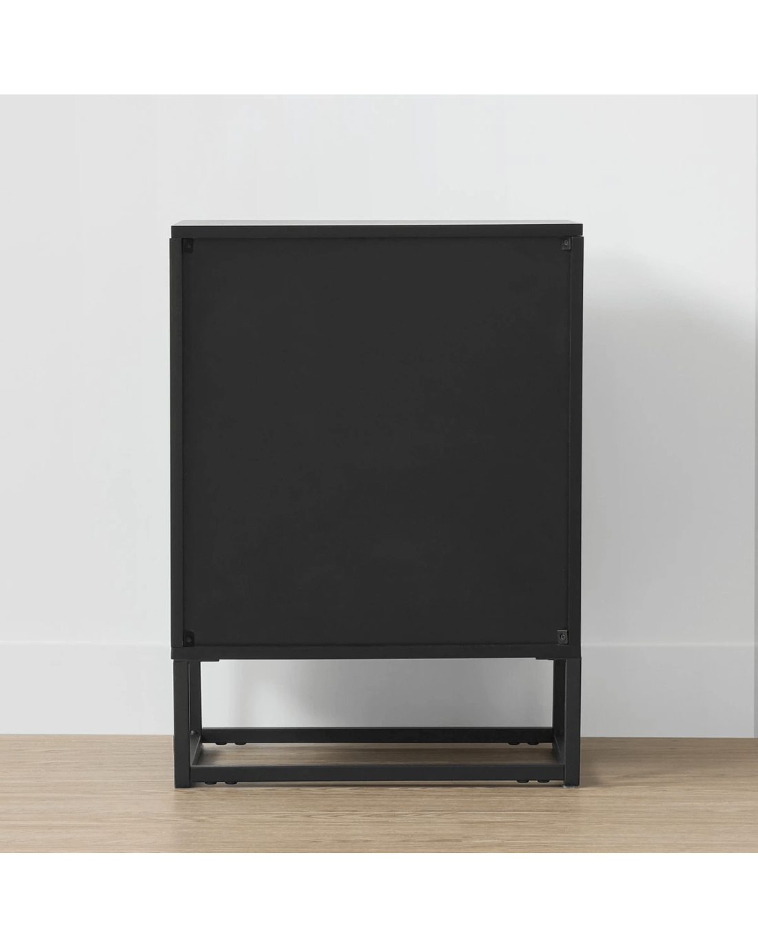 4 Stevie 2 Drawer Bedside Table - Black, 4 of 9