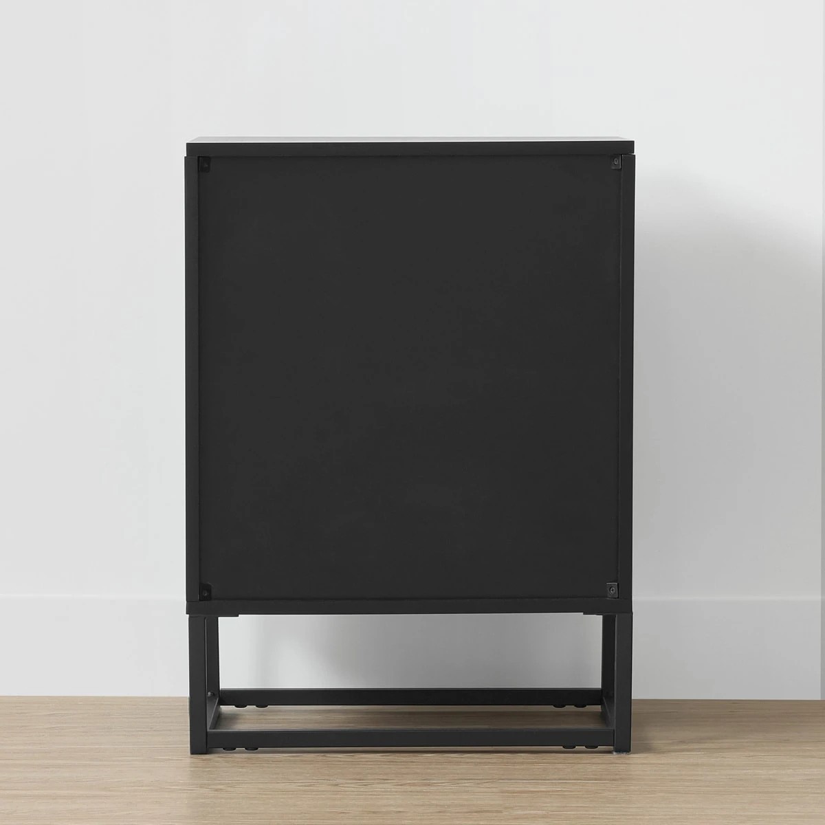 4 Stevie 2 Drawer Bedside Table - Black, 4 of 9