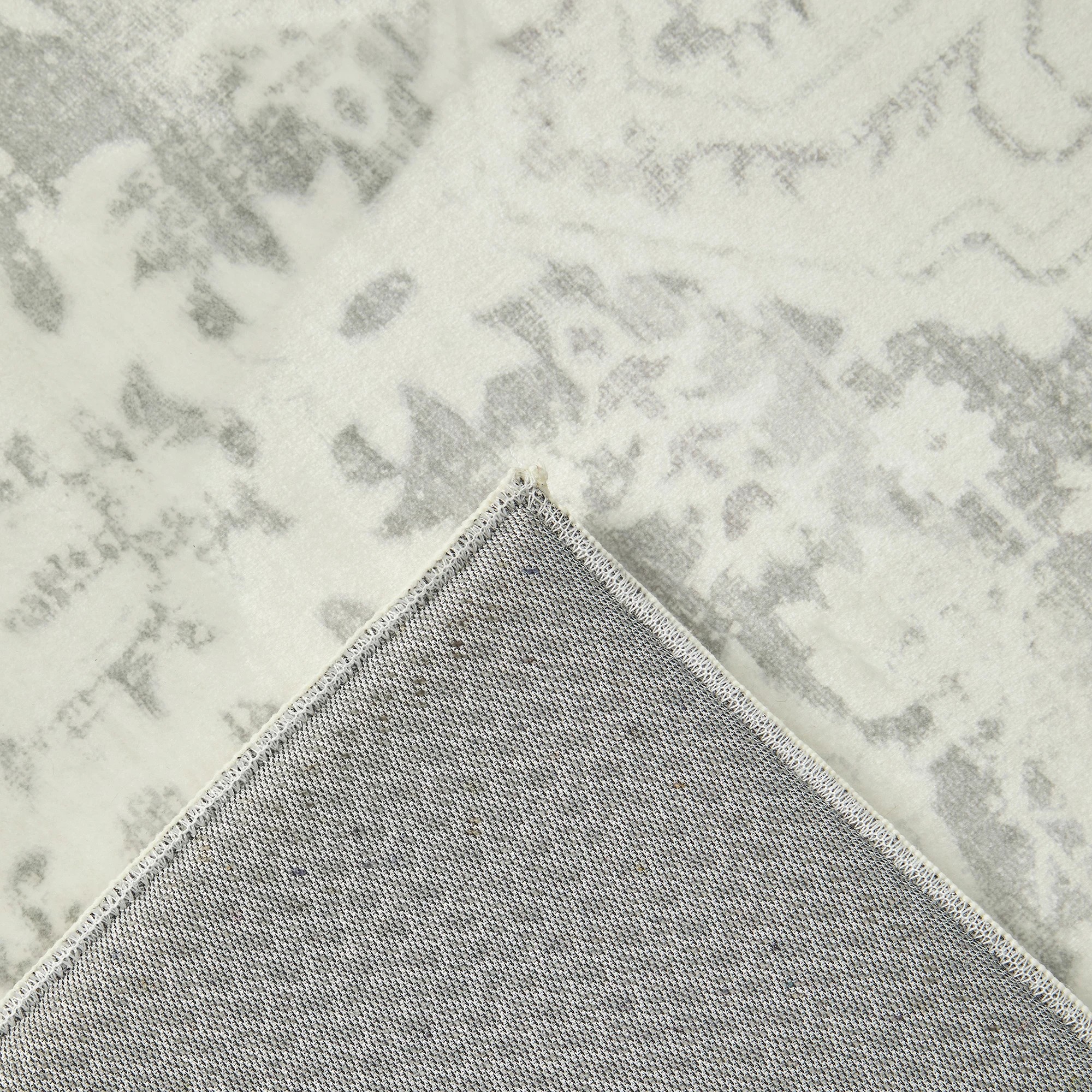 8 Common Ground Rugs Kumo Comfort Mat Asha 290x200cm - Large Soft Memory Foam Rug - Silver, 8 of 9