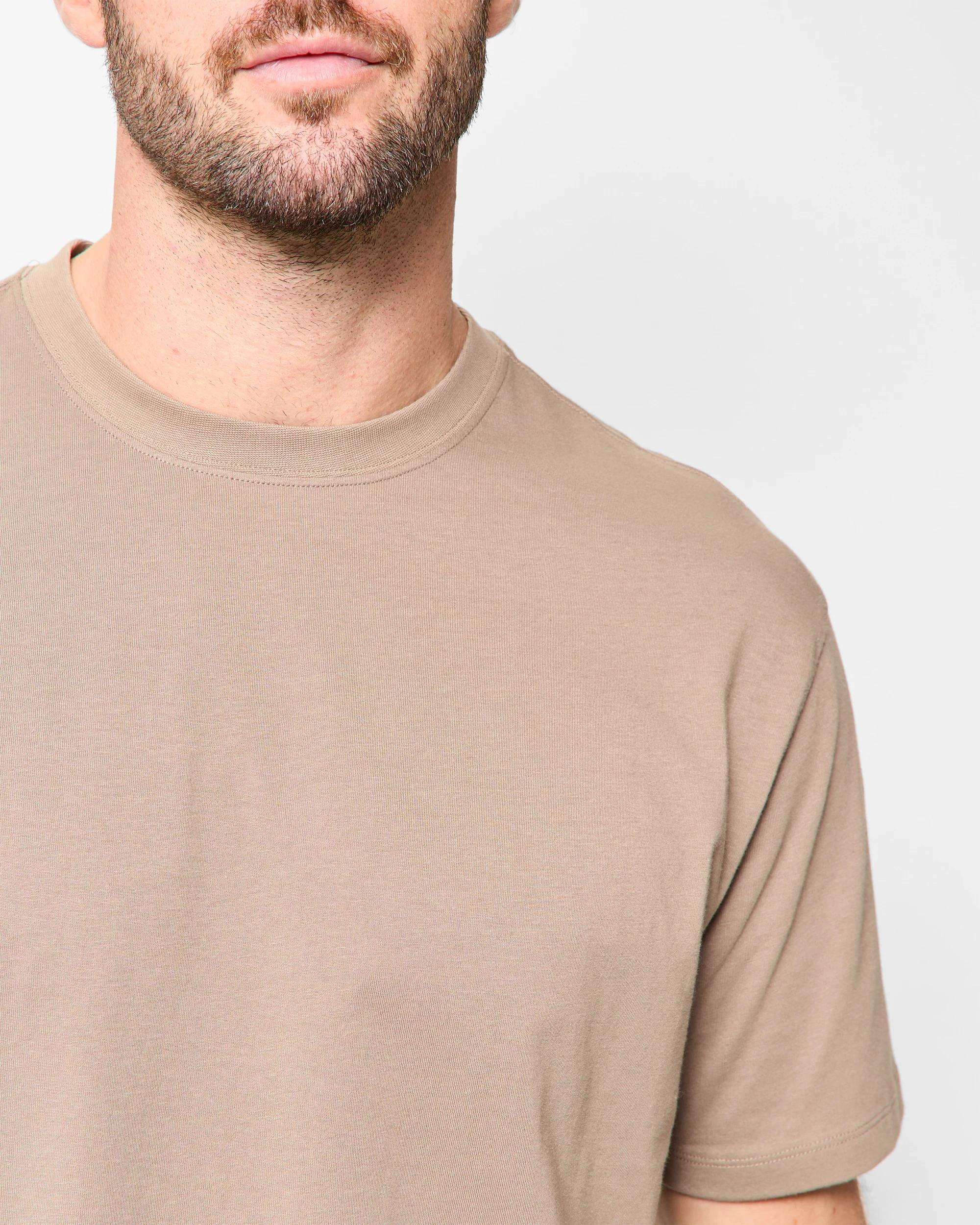 5 Target Australian Cotton T-Shirt WALNUT, 5 of 5