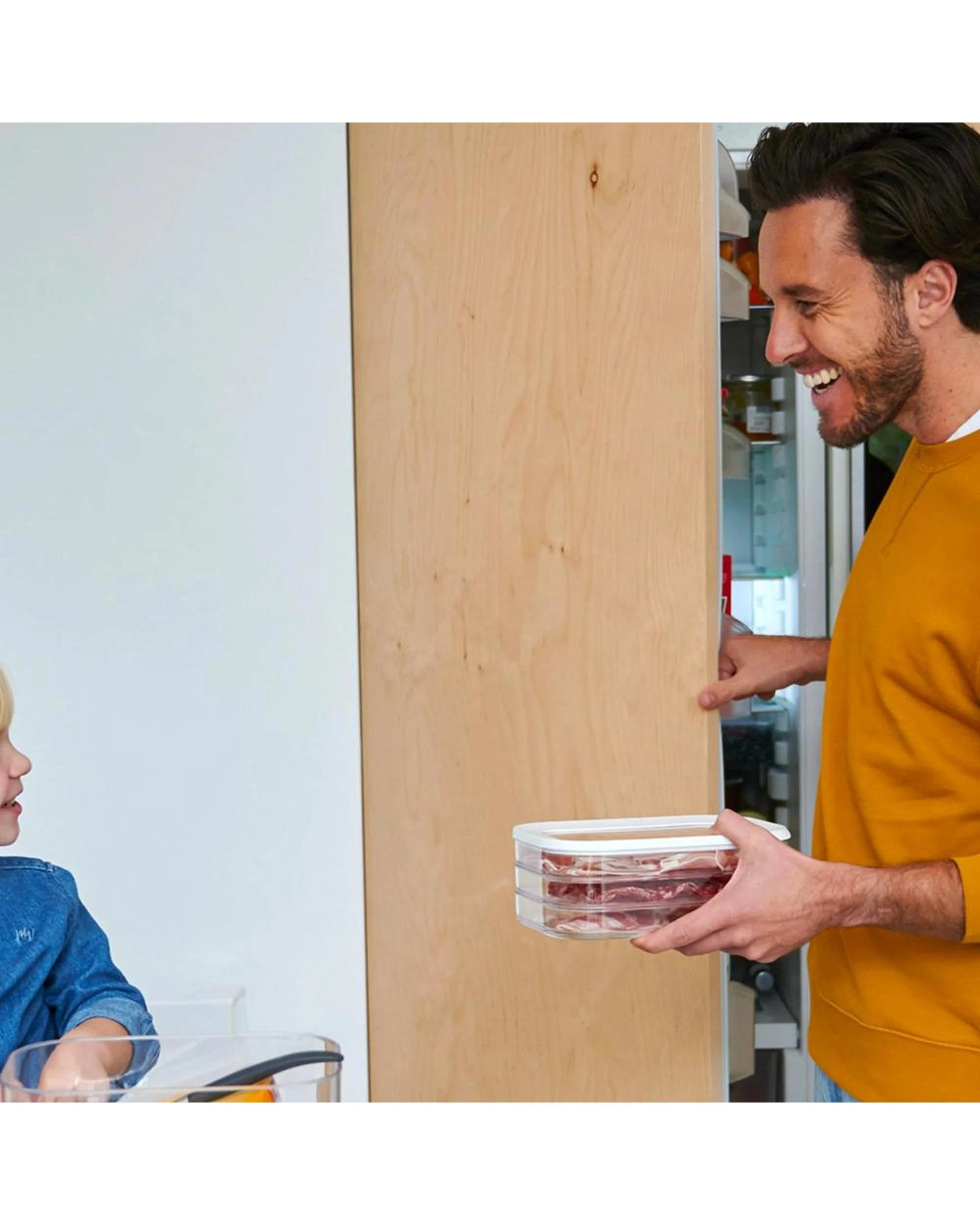 8 Mepal Modula Rectangular 9 Piece Starter Set Storage Box Set 9pc  White, 8 of 8