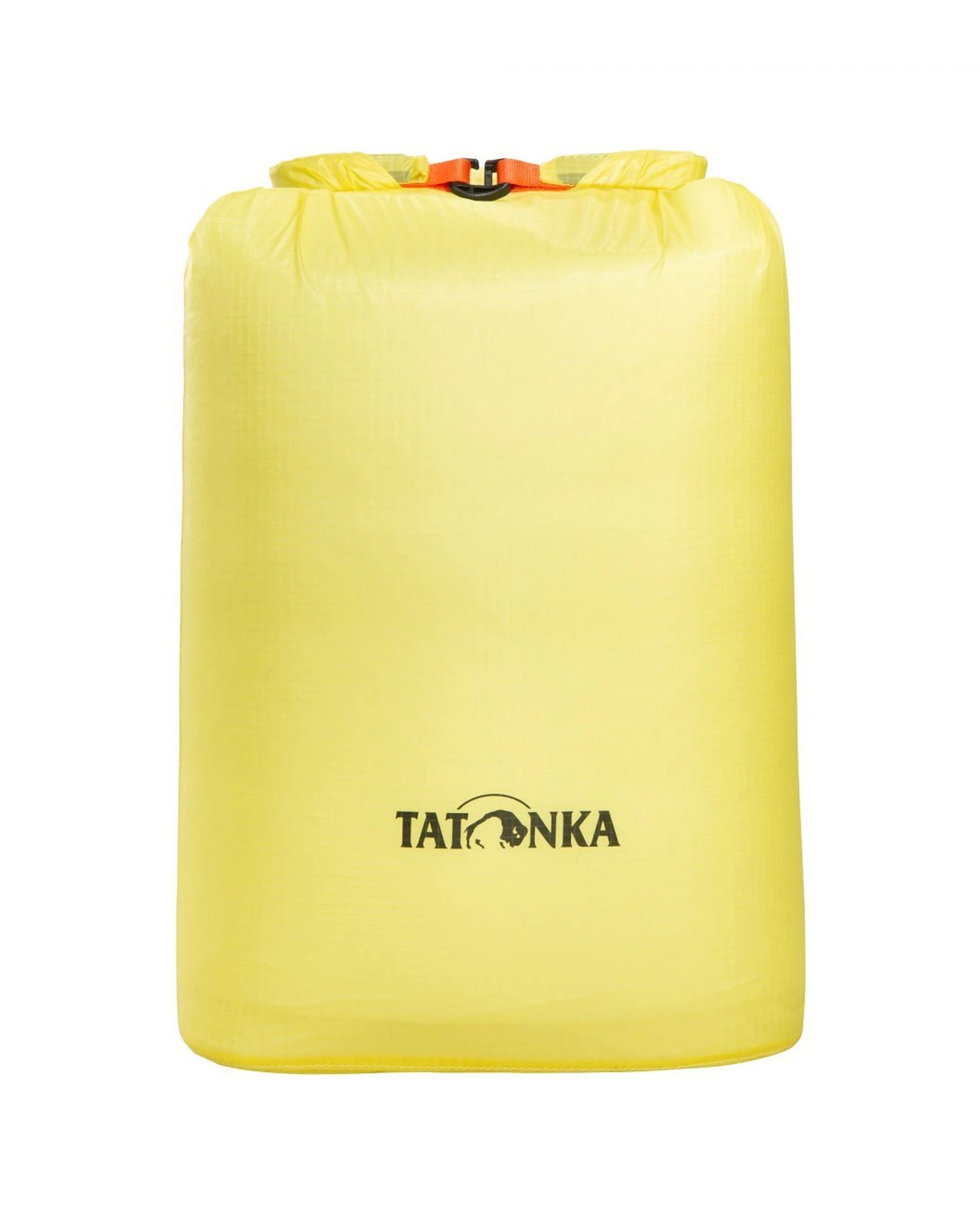 1 Tatonka SQZY Dry Bag Packing Sac 10L Waterproof Roll-Up Closure Taped Seams - Yellow, 1 of 5