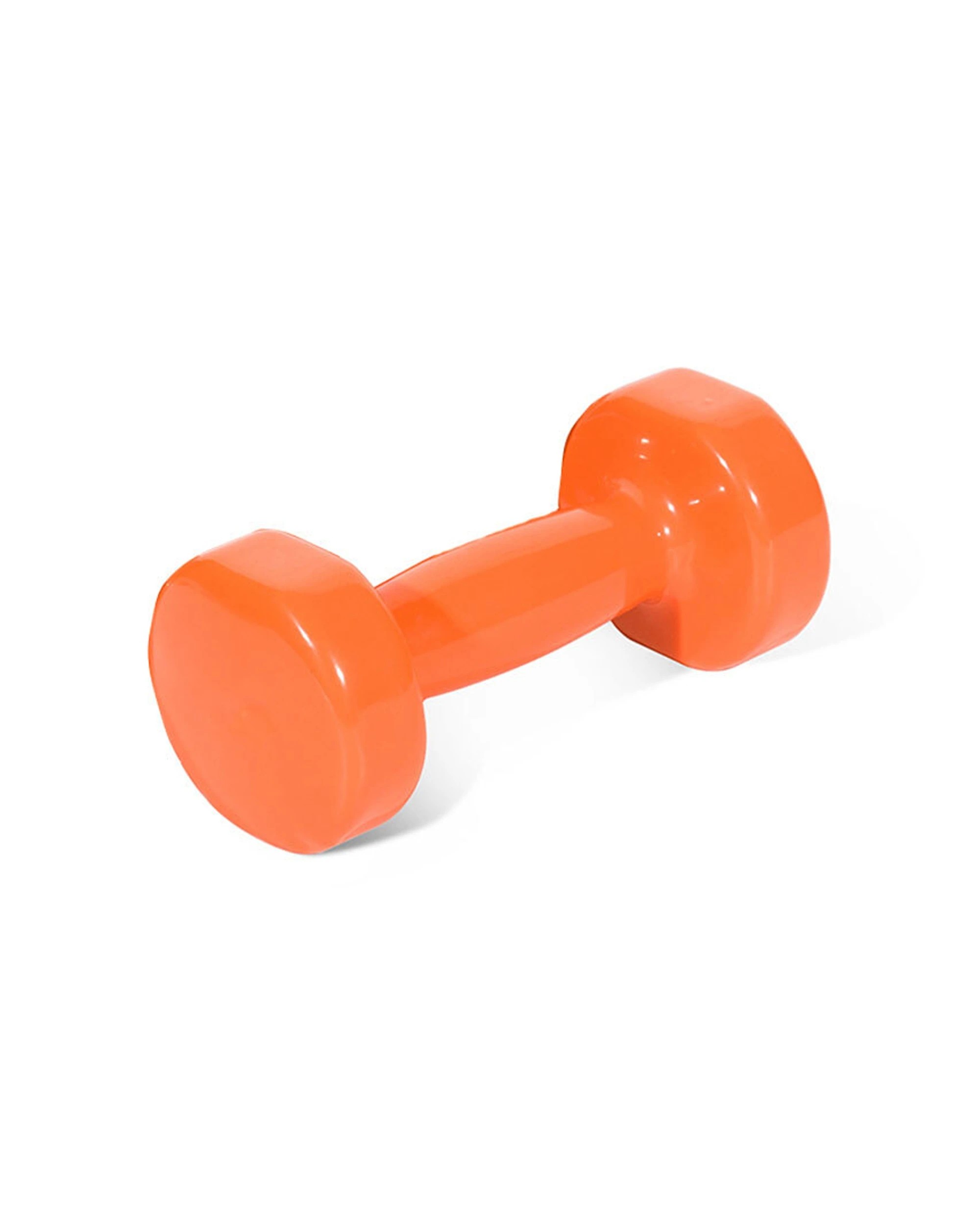 2 BodyWorx 2PK Vinyl Dipped Weighted Dumbbell 2.5kg Home Gym Workout Set Muscle Toning - Orange, 2 of 2