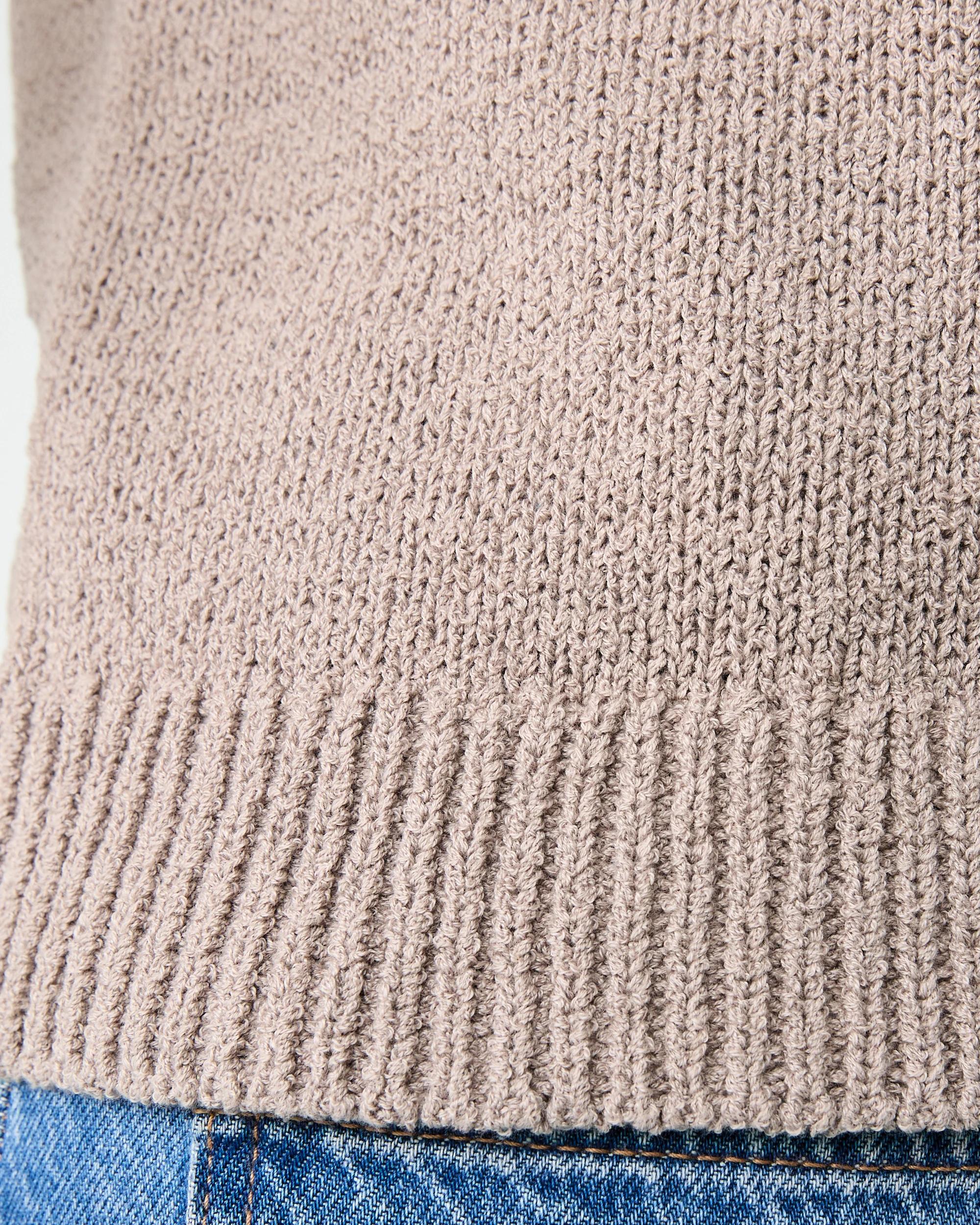 7 Button Up Vest Grey Taupe, 7 of 7