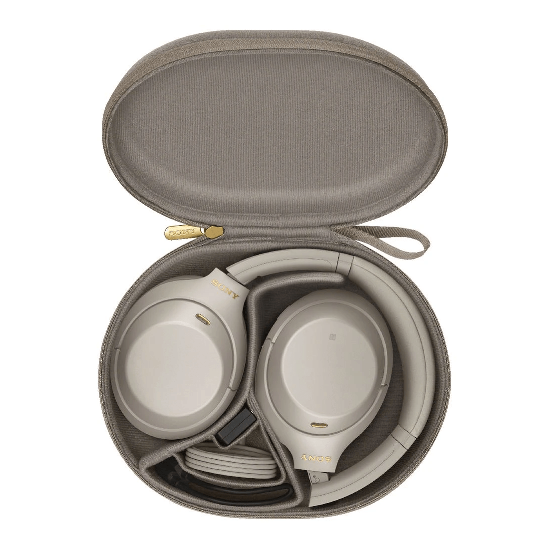 6 Sony Noise Cancelling Headphones Silver WH1000XM4, 6 of 6