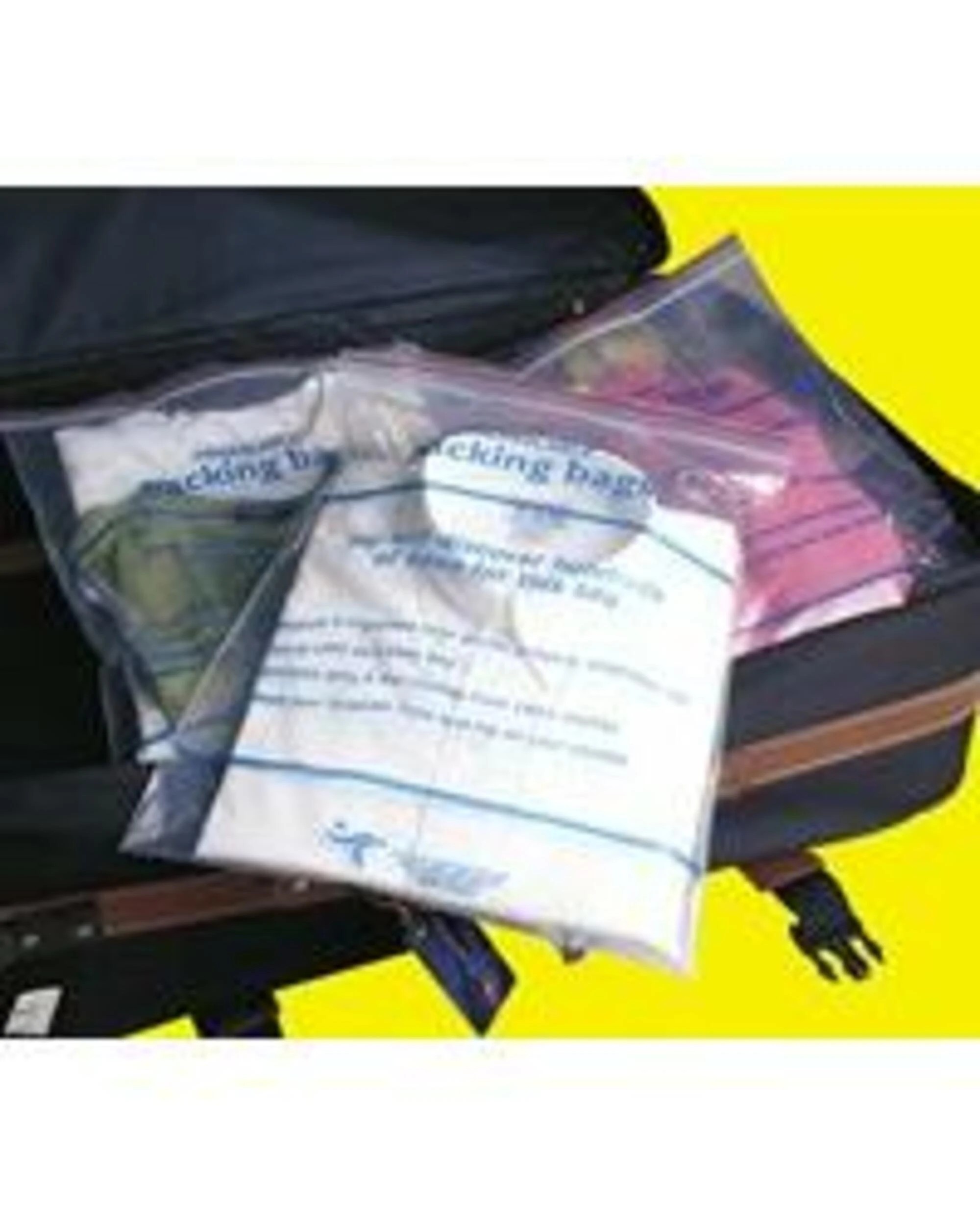 1 Korjo Resealable Packing Bags - 5-Piece Set - Clear, 1 of 1