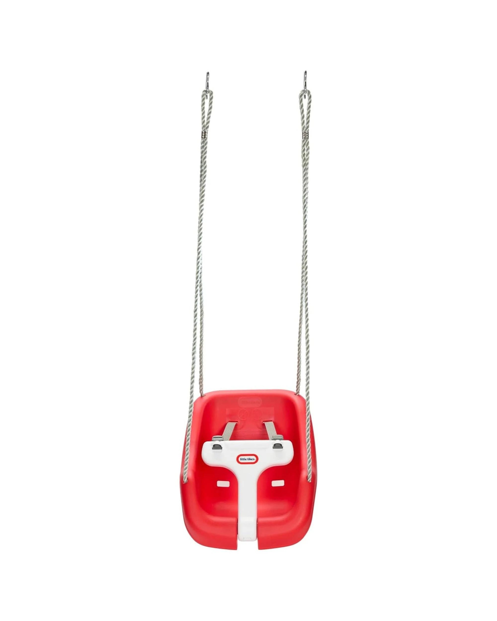 4 Little Tikes 2-in-1 Snug 'n Secure Swing - Red, 4 of 8