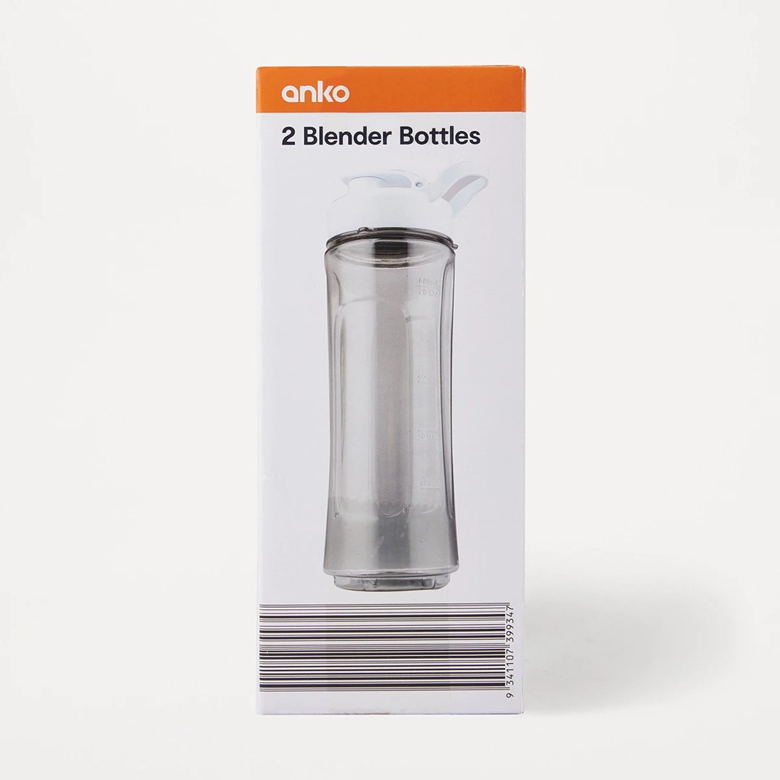 9 2 Pack Blender Bottles - White, 9 of 9