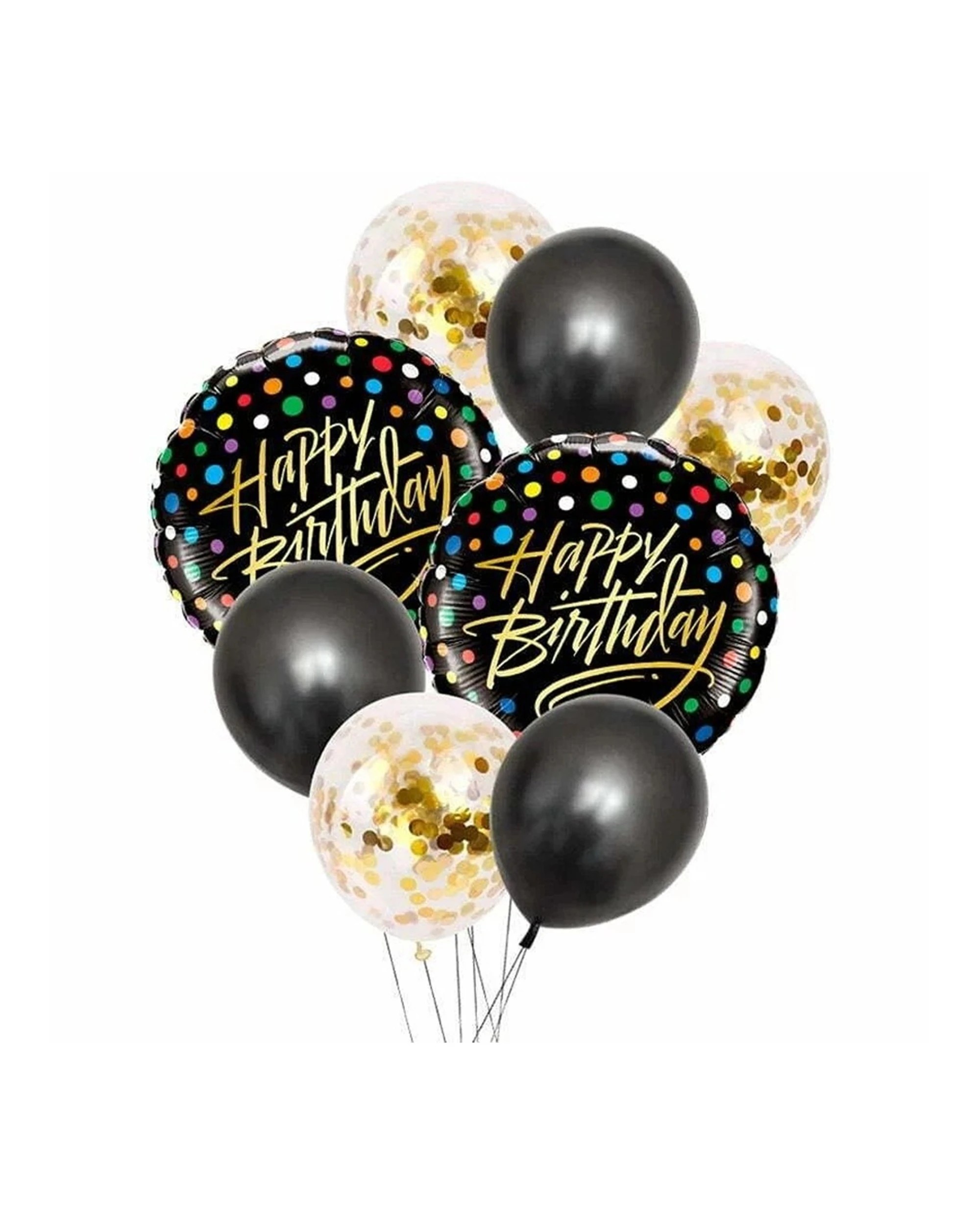 1 Party Maker 8pc Happy Birthday Balloon Set Event Decoration - Multi, 1 of 1