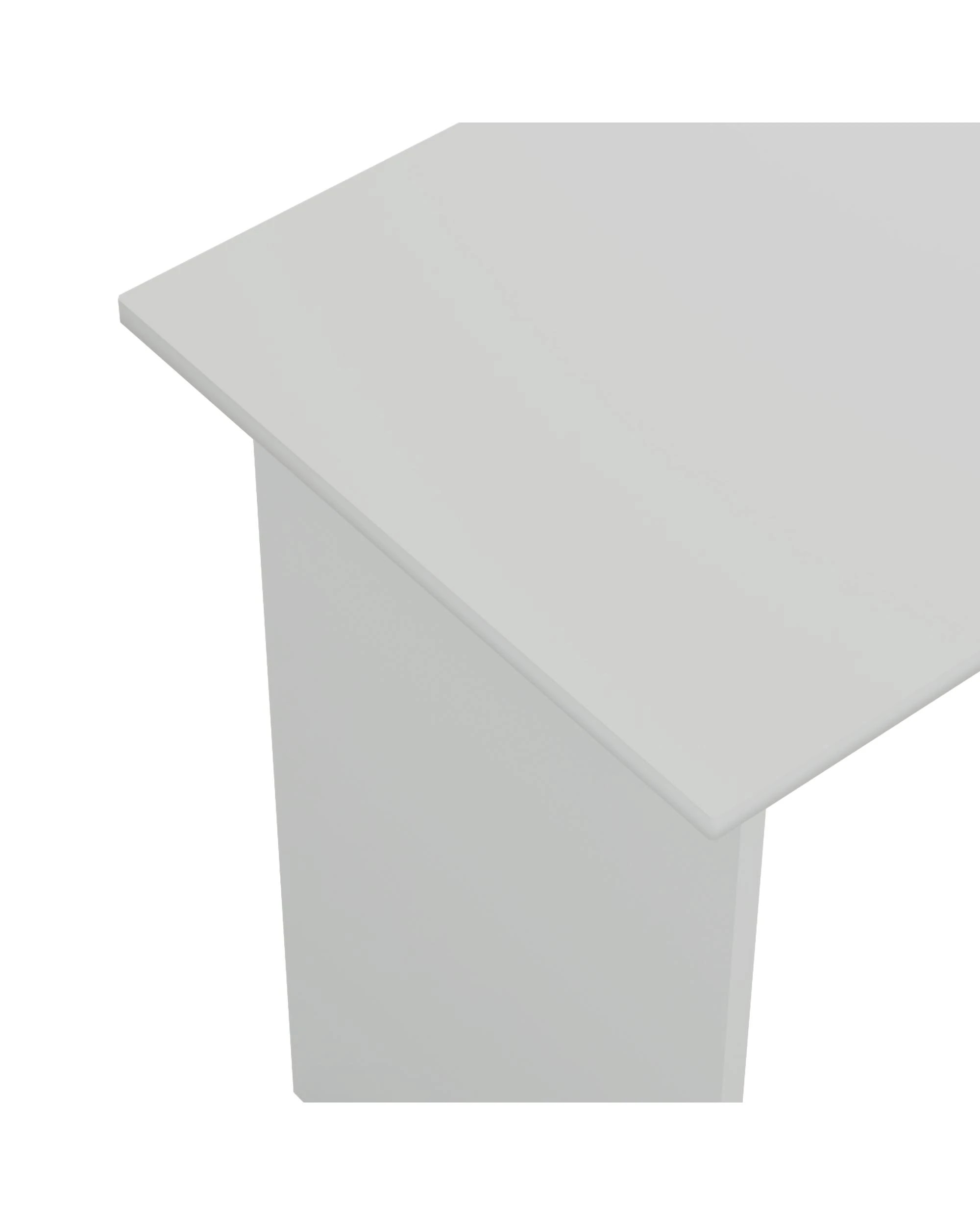 8 Kodu Belle Corner Desk Student Study Office Desk with Shelving - White, 8 of 9