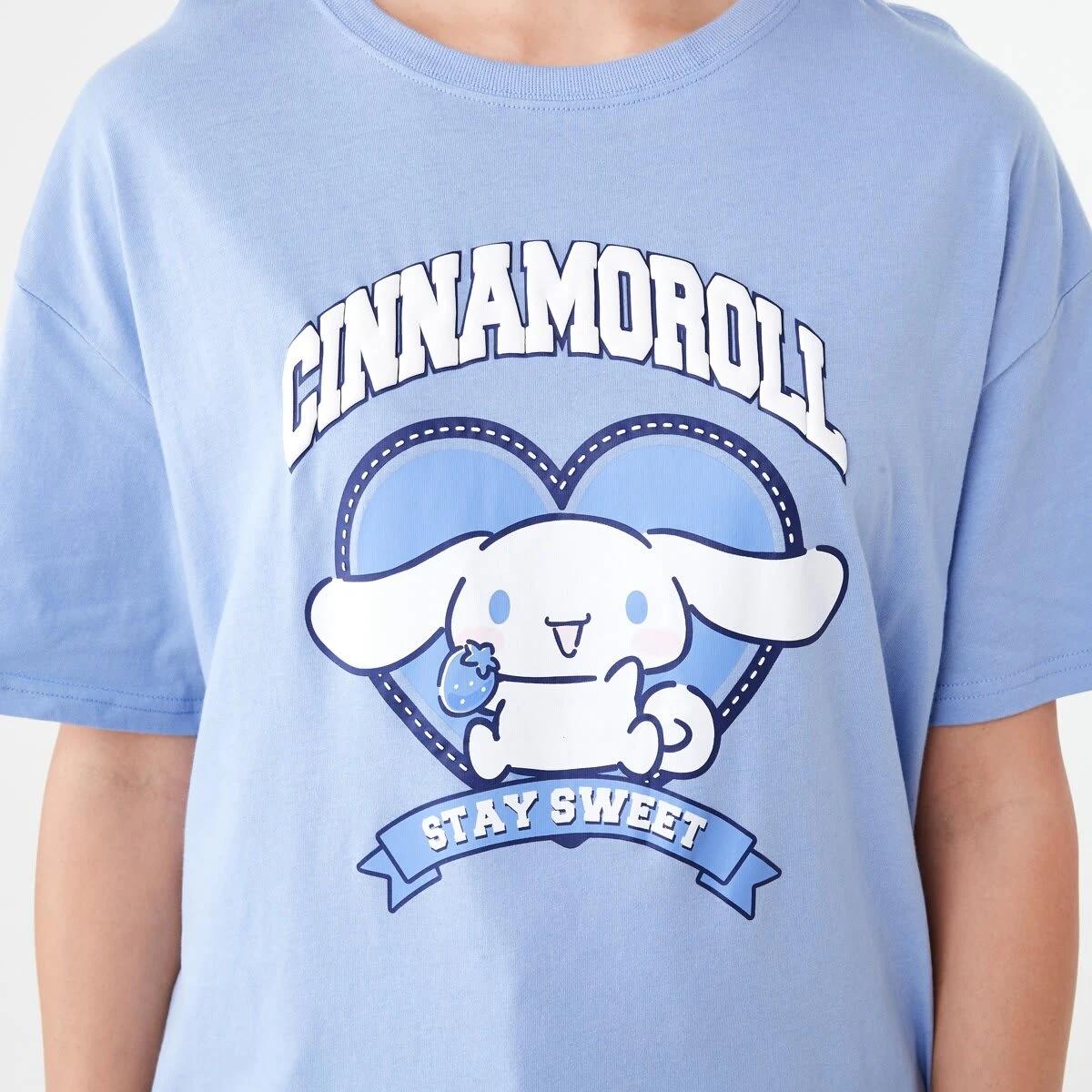 5 Cinnamoroll License Short Sleeve T-shirt CINNAMOROLL BRUNIBLUE, 5 of 5