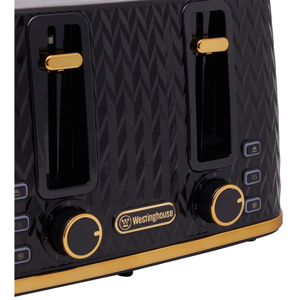 8 Westinghouse Kettle & Toaster Pack Black, 8 of 10