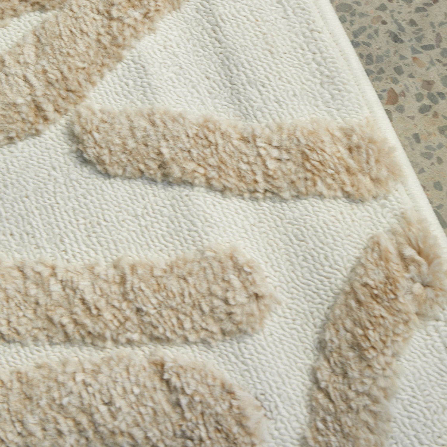 5 Common Ground Rugs Safflower Jayla 150x80cm - Small Power Loomed Pet Friendly Floor Rug - Beige, 5 of 6