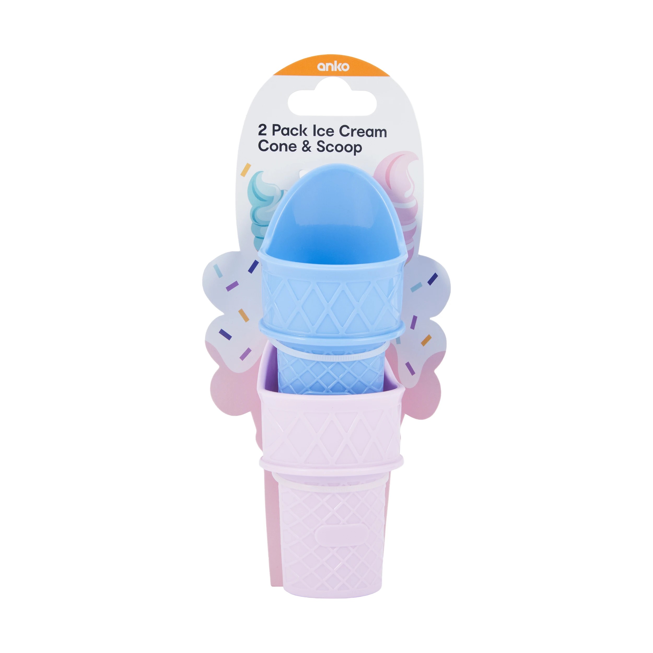 6 2 Pack Ice Cream Cone and Scoop, 6 of 6