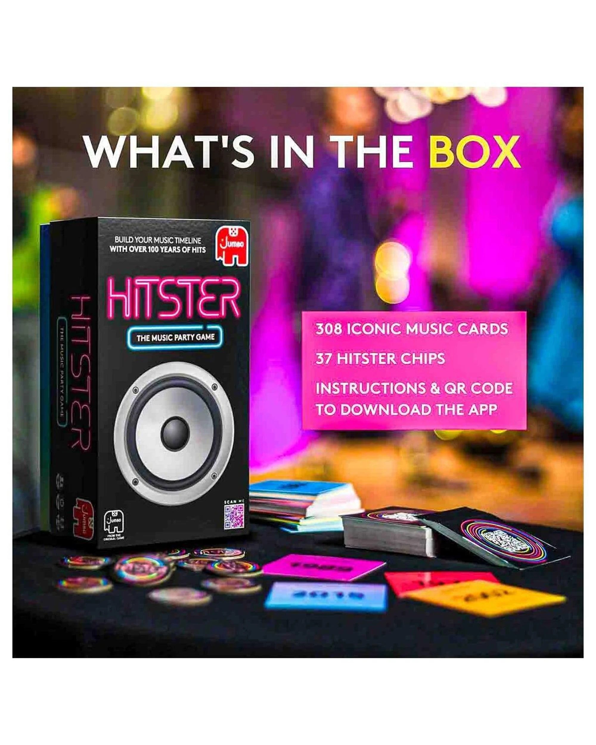 6 Hitster The Music Party Game Card Game, 6 of 6