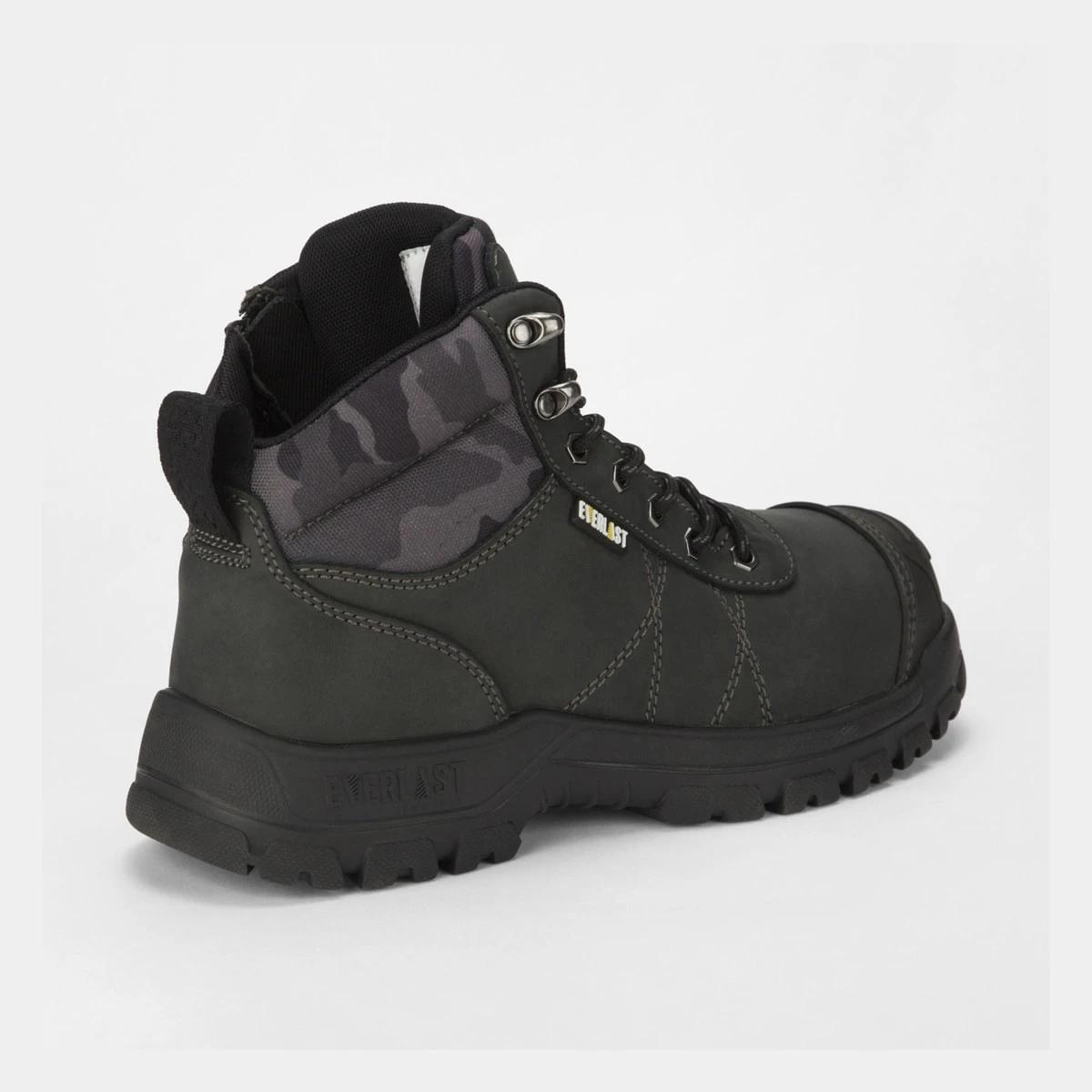 5 Everlast Mens Workwear Workboots BLACK CAMO, 5 of 5