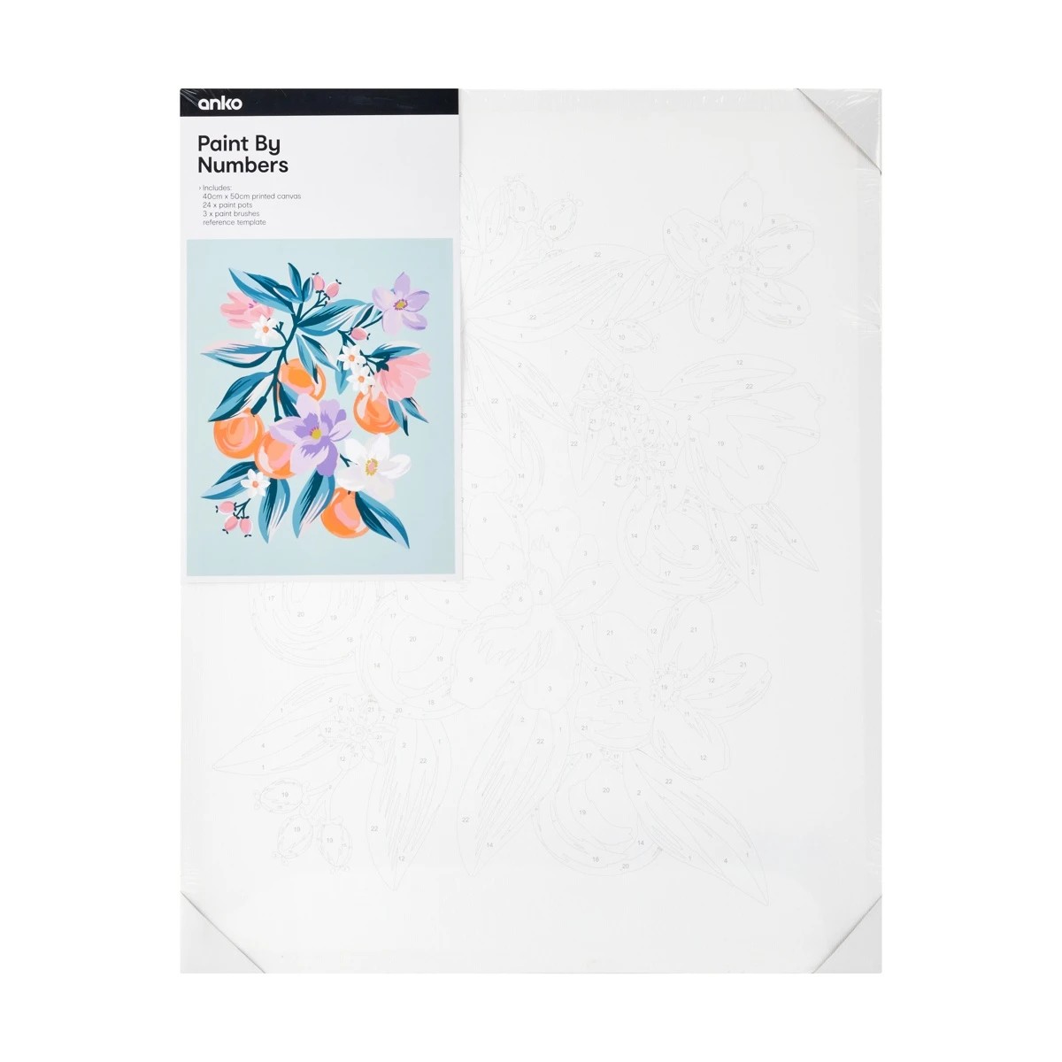 1 Paint by Numbers - Fruit and Floral, 1 of 3