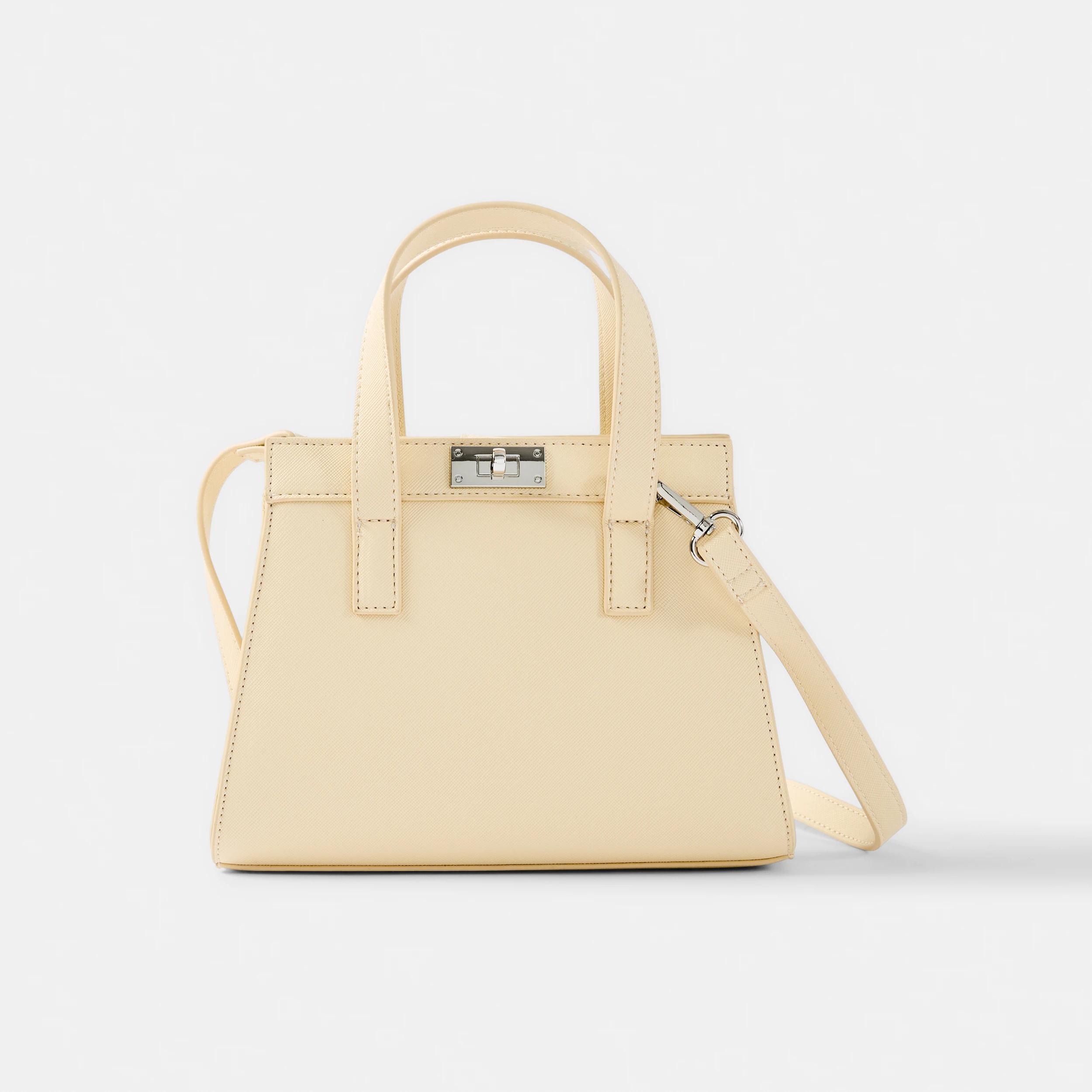 1 Top Handle Crossbody Bag Lem Cream, 1 of 8