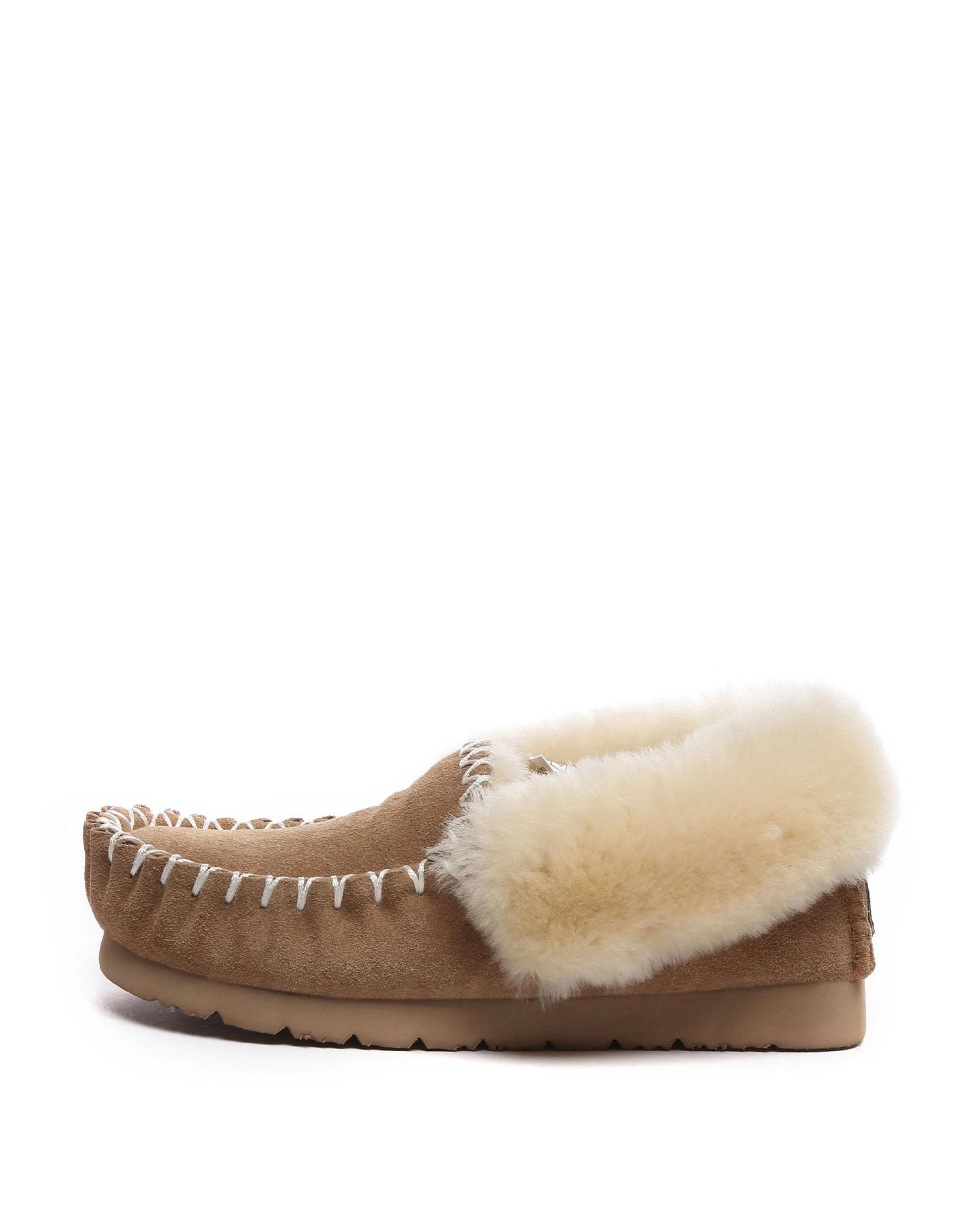 4 Everau PoPo Moccasins CHESTNUT, 4 of 5