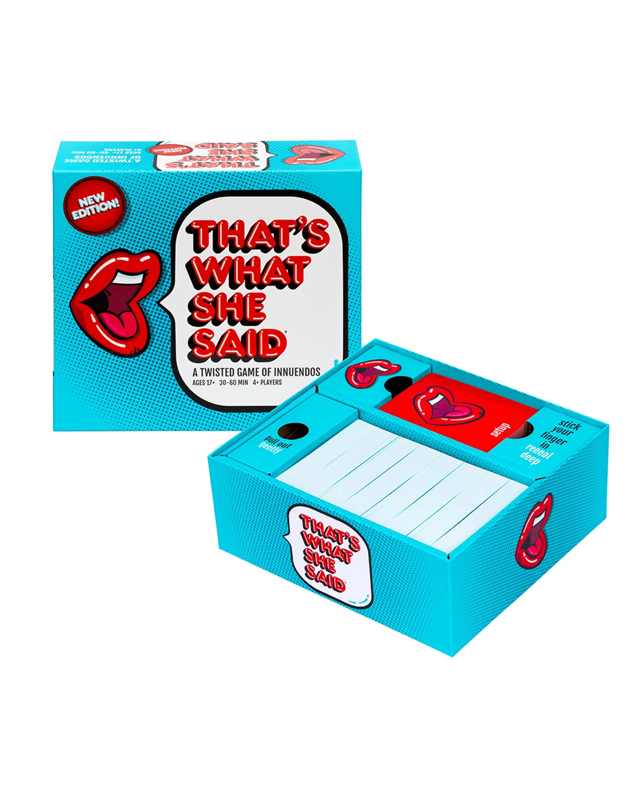 That's What She Said New Edition Board Game - Kmart