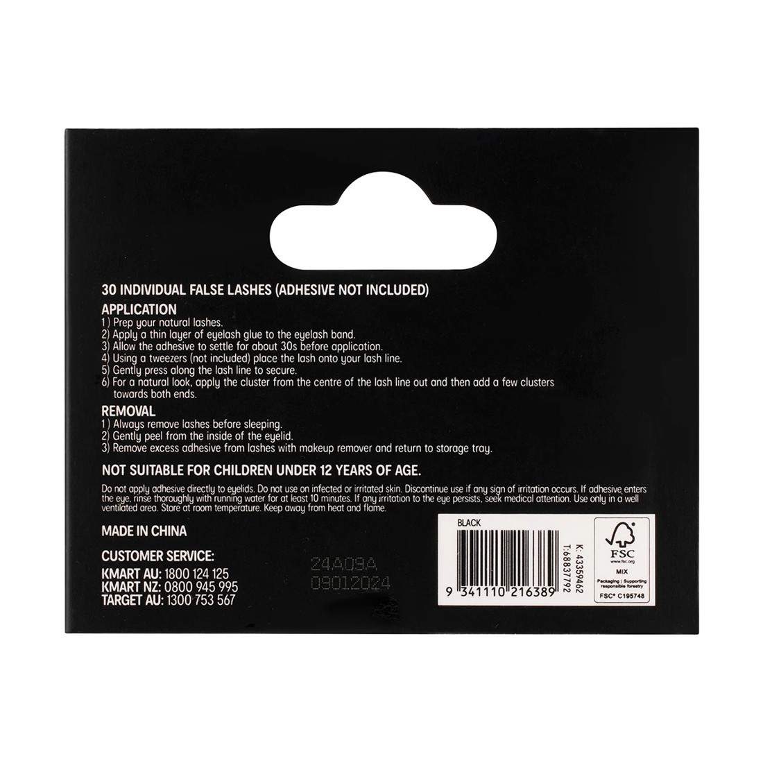 5 OXX Cosmetics 30 Pack Individual False Lashes - No. 410, 5 of 5