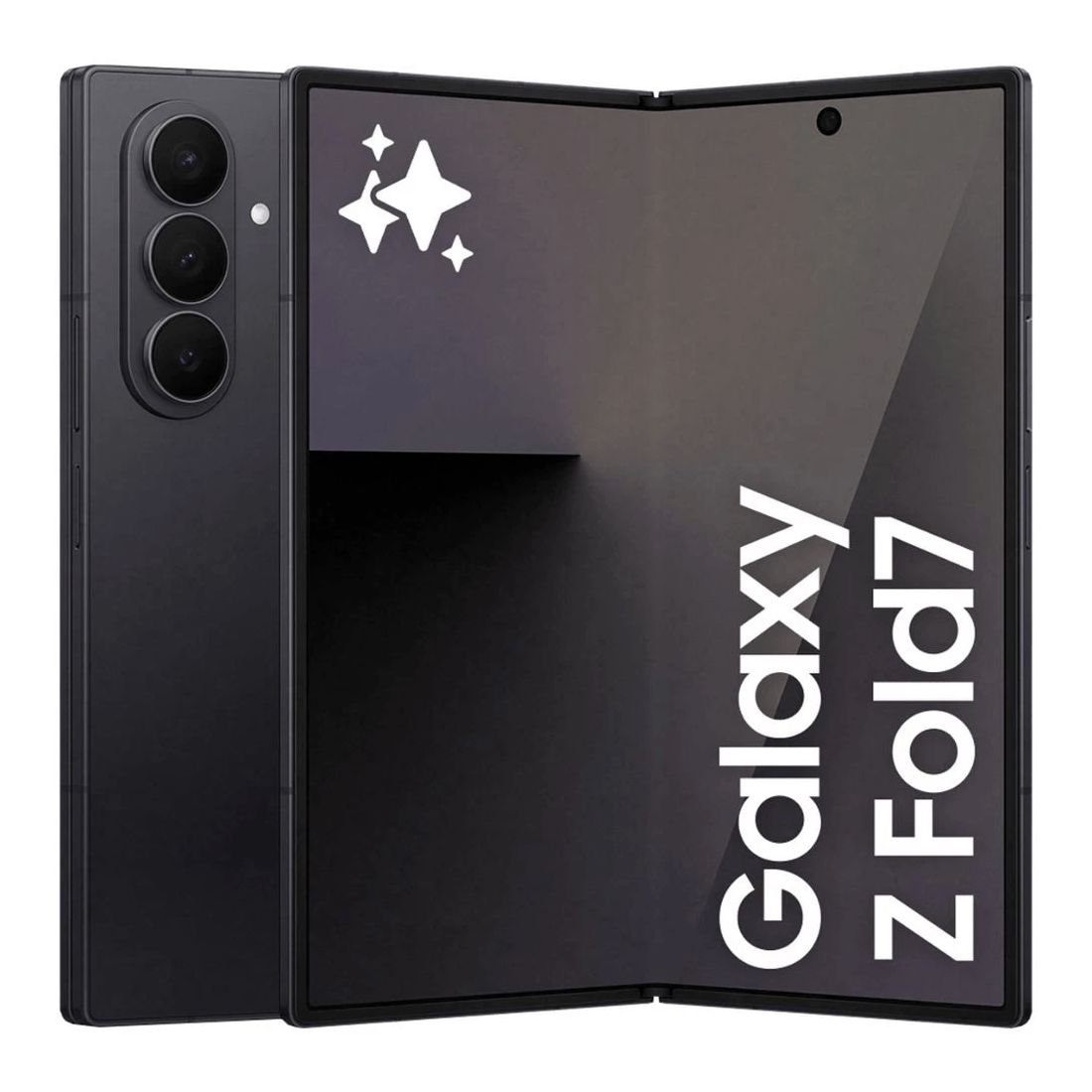 1 Samsung Galaxy Z Fold7 256GB Jet Black, 1 of 9