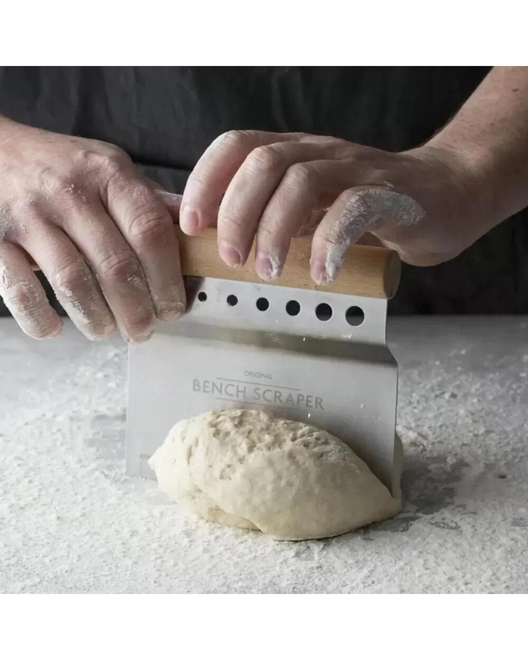 3 Mason Cash Innovative Kitchen 4in1 Bench Scraper Stainless Steel, 3 of 4